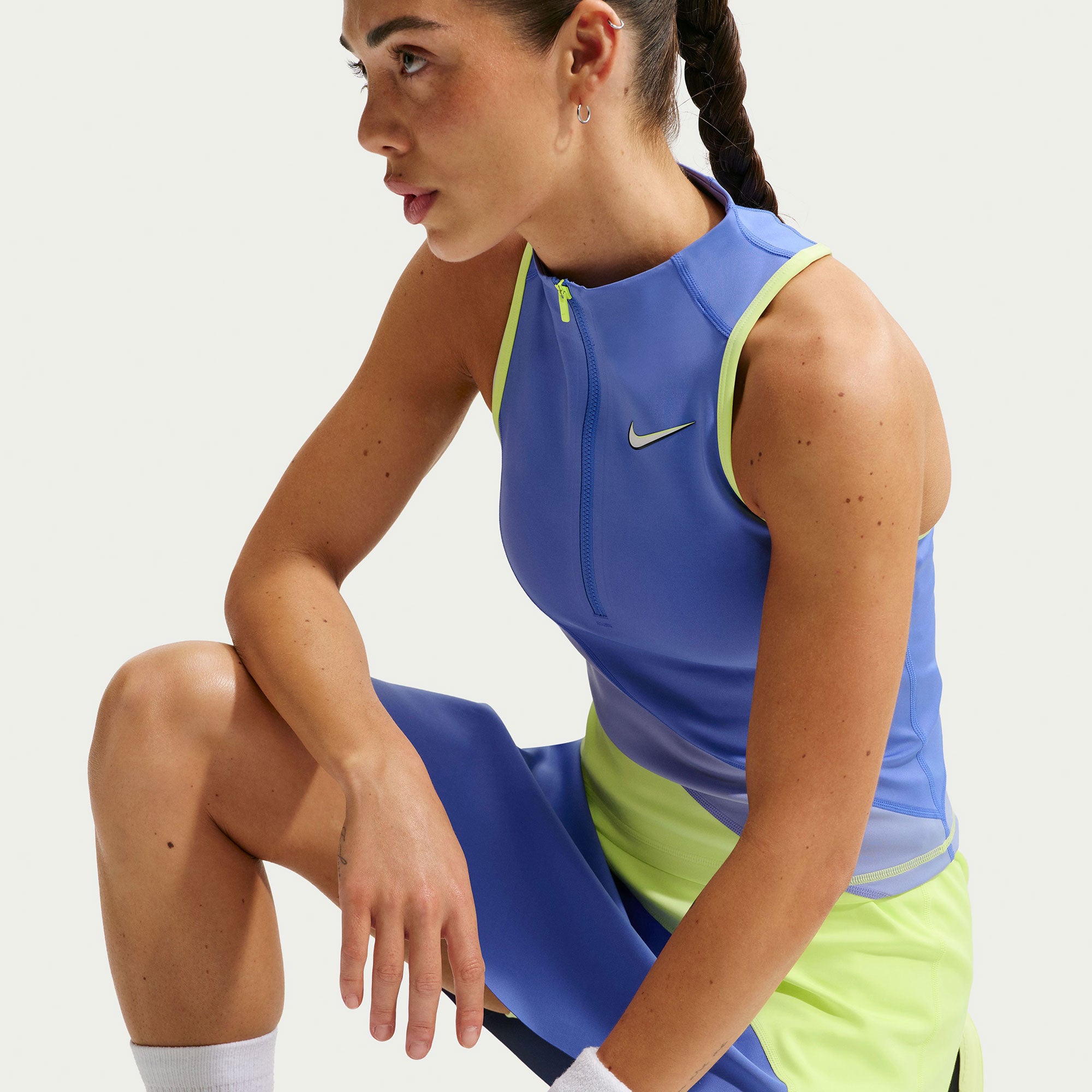 NikeCourt Slam Women's Dri-FIT ADV Tennis Tank - Purple | Tennis Only