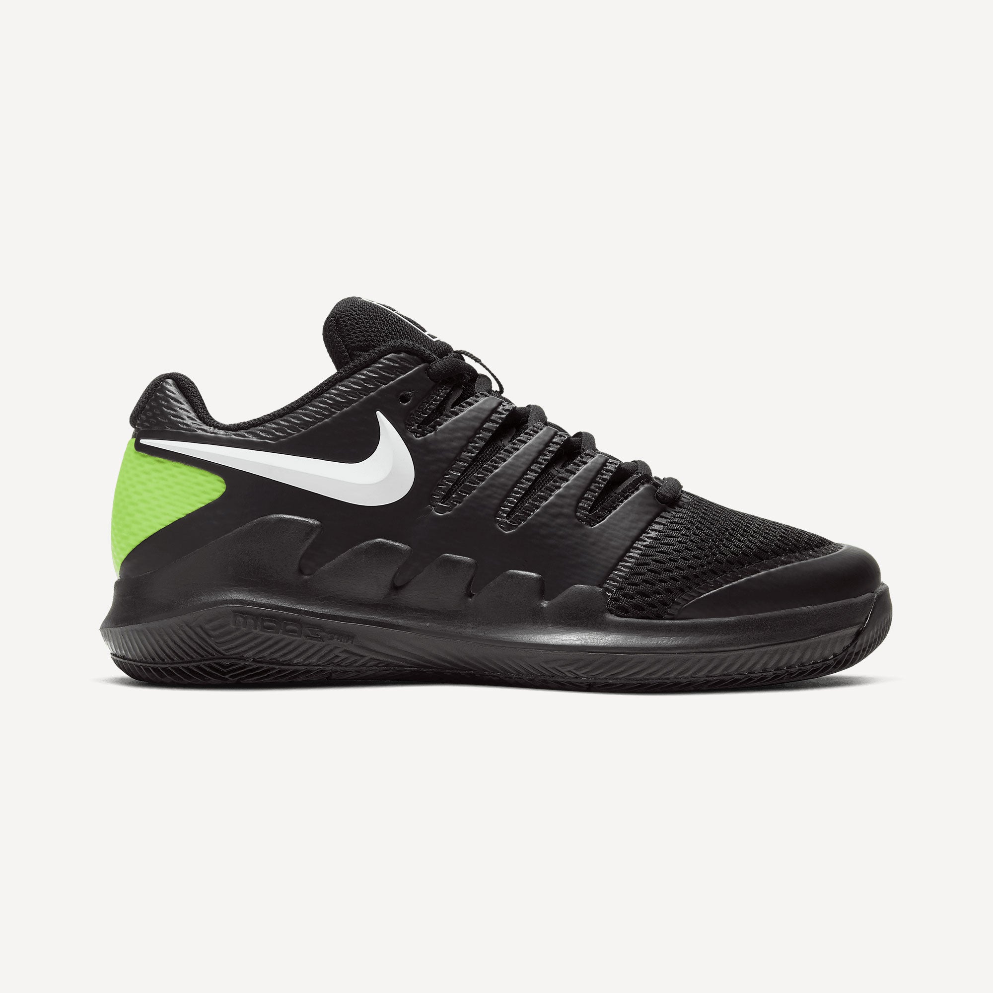 NikeCourt Vapor X Kids' Tennis Shoes - Black (1)