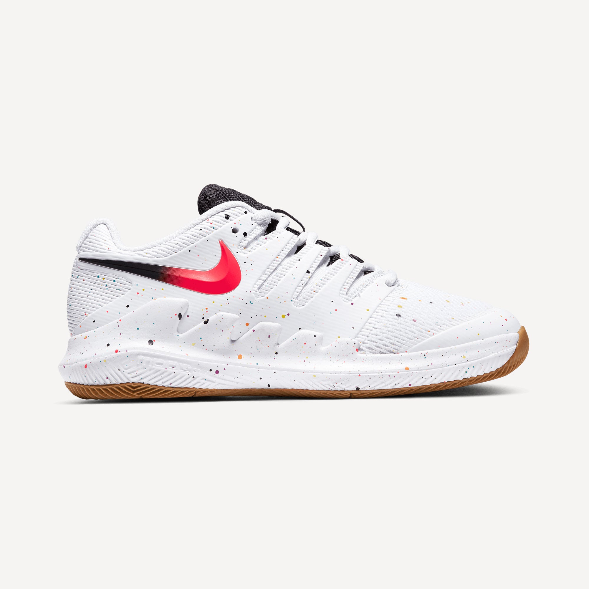 NikeCourt Vapor X Kids' Tennis Shoes - White (1)