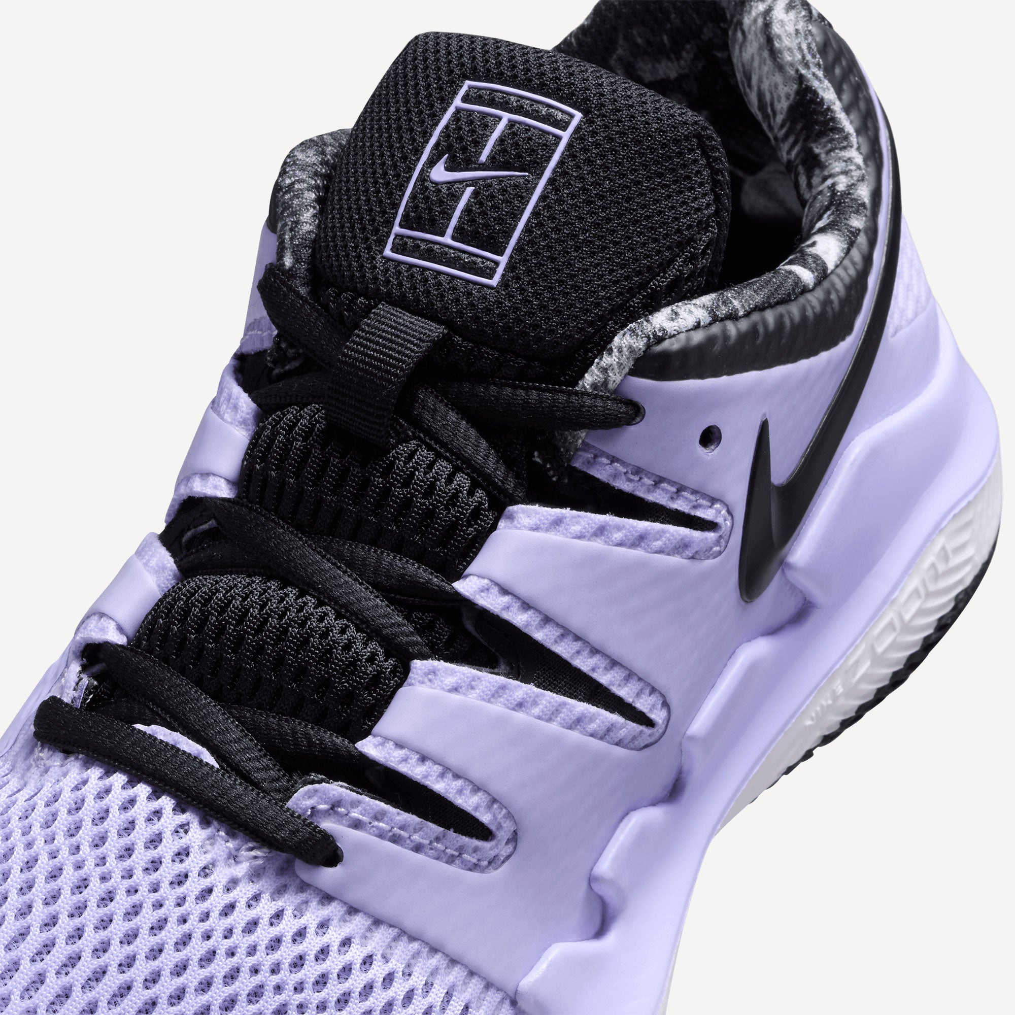 NikeCourt Vapor X Kids' Tennis Shoes - Purple (7)