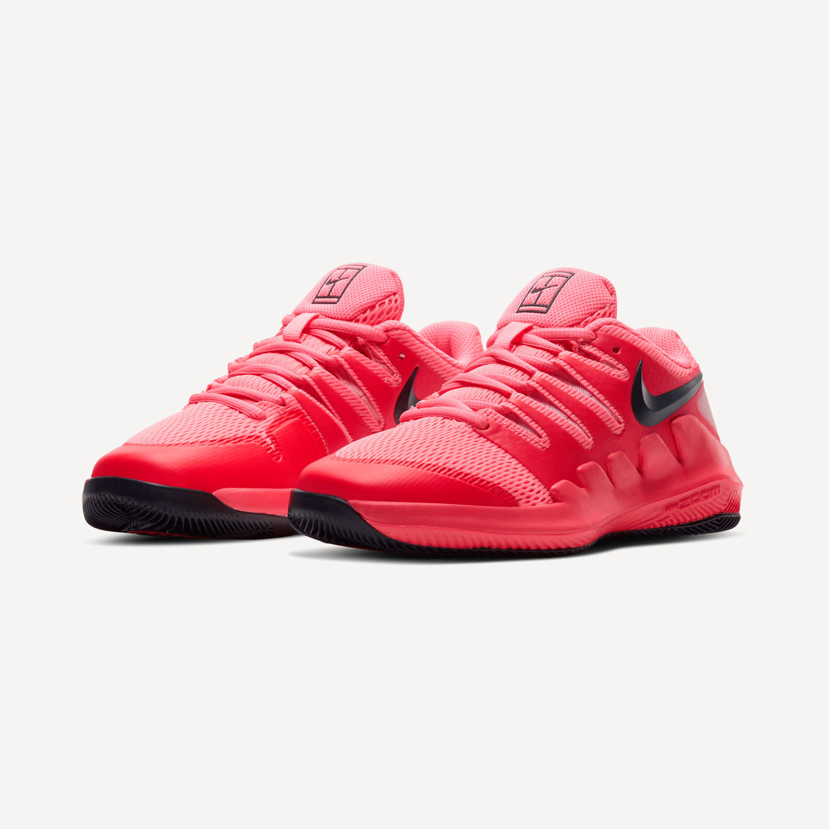 NikeCourt Vapor X Kids' Tennis Shoes - Red (4)