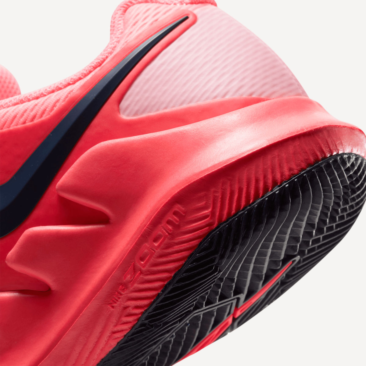 NikeCourt Vapor X Kids' Tennis Shoes - Red (8)