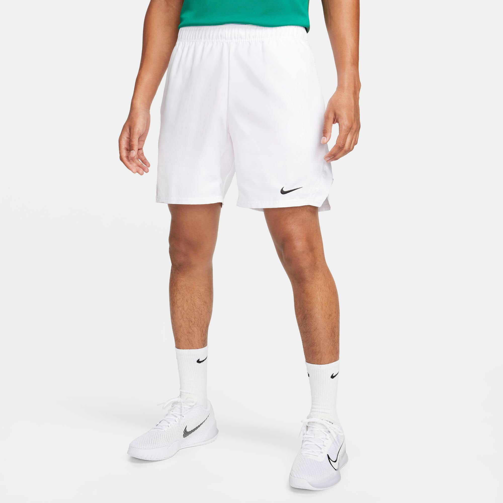 NikeCourt Victory Men's Dri-FIT 7-Inch Tennis Shorts - White (1)