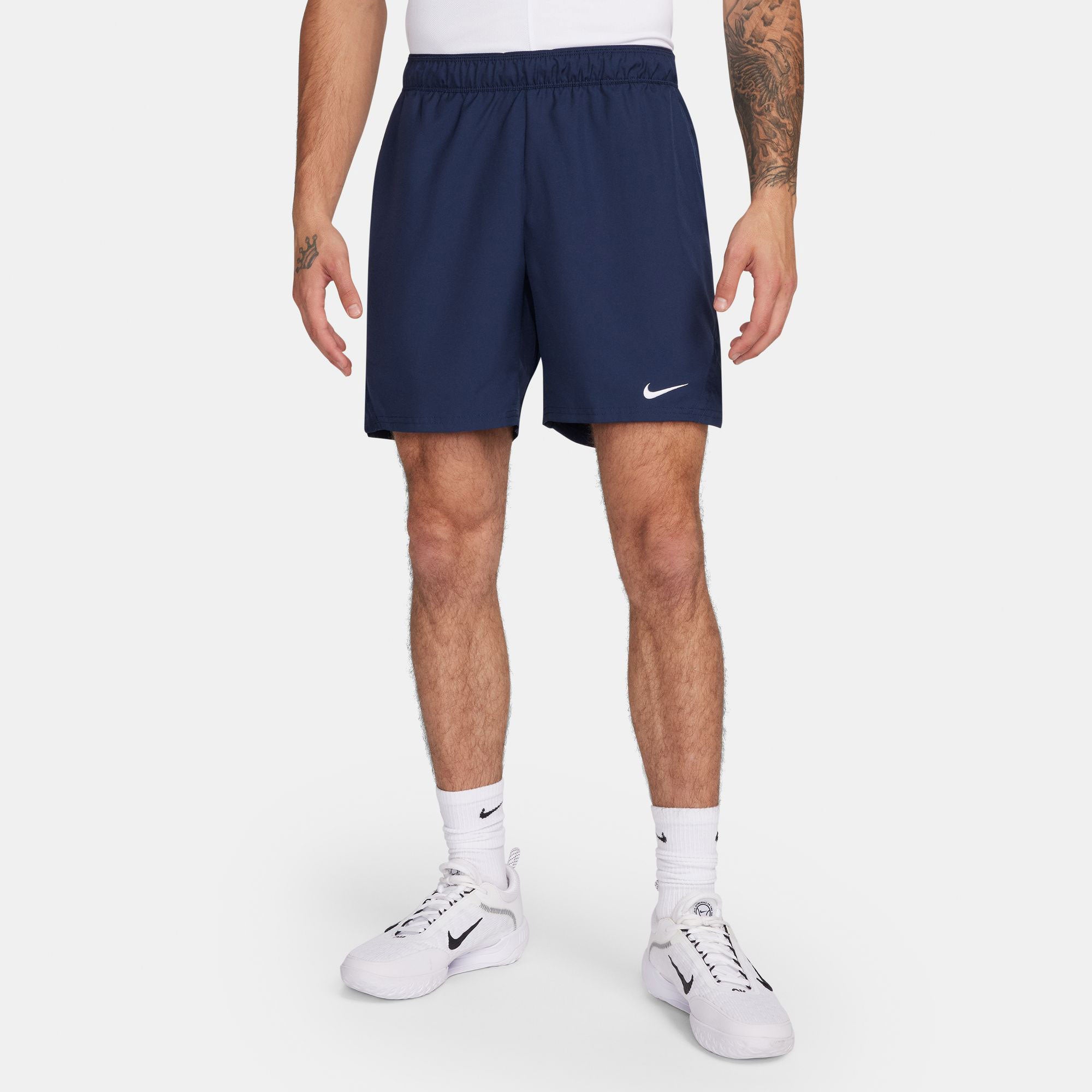 NikeCourt Victory Men's Dri-FIT 7-Inch Tennis Shorts - Dark Blue (1)