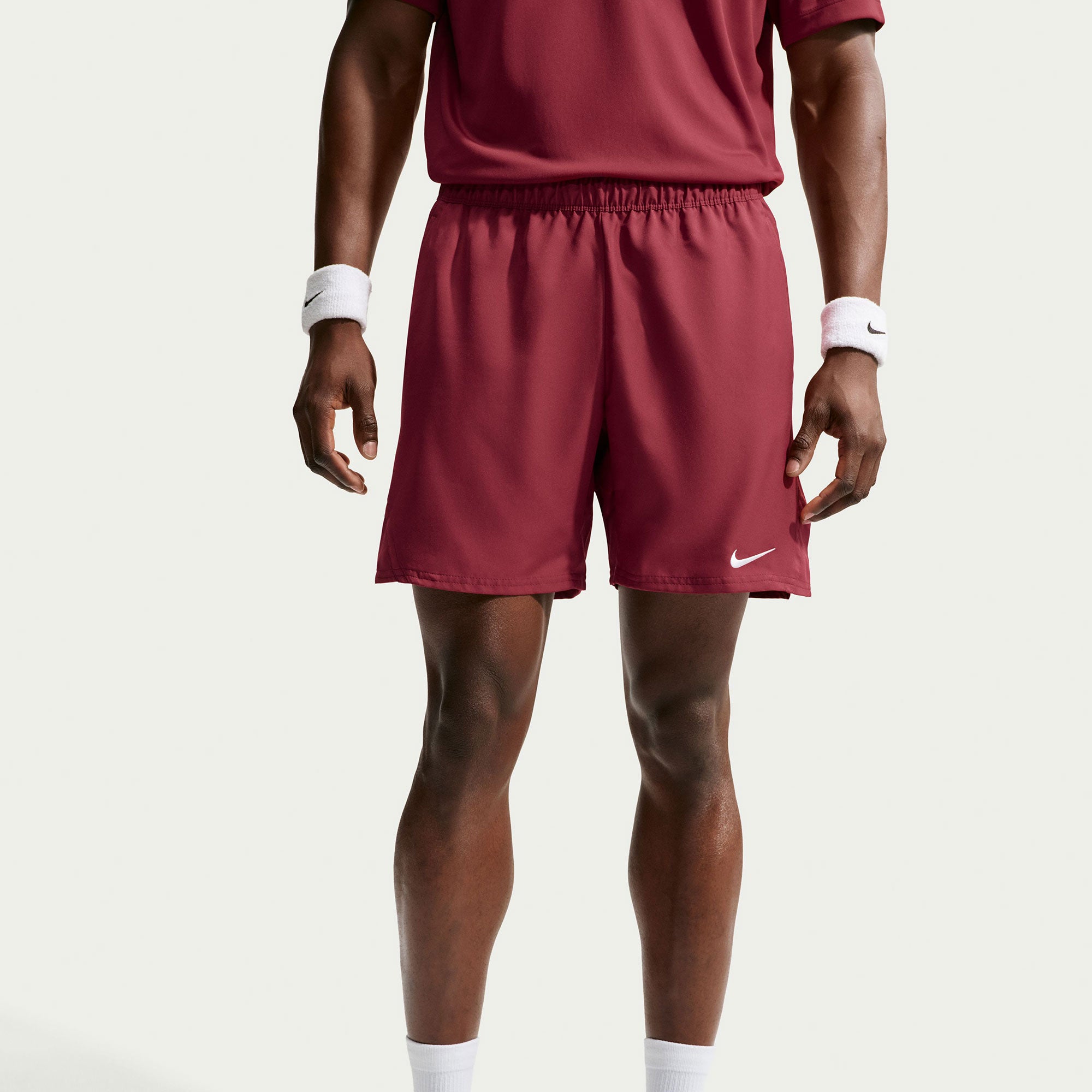 NikeCourt Victory Men's Dri-FIT 7-Inch Tennis Shorts - Red (3)