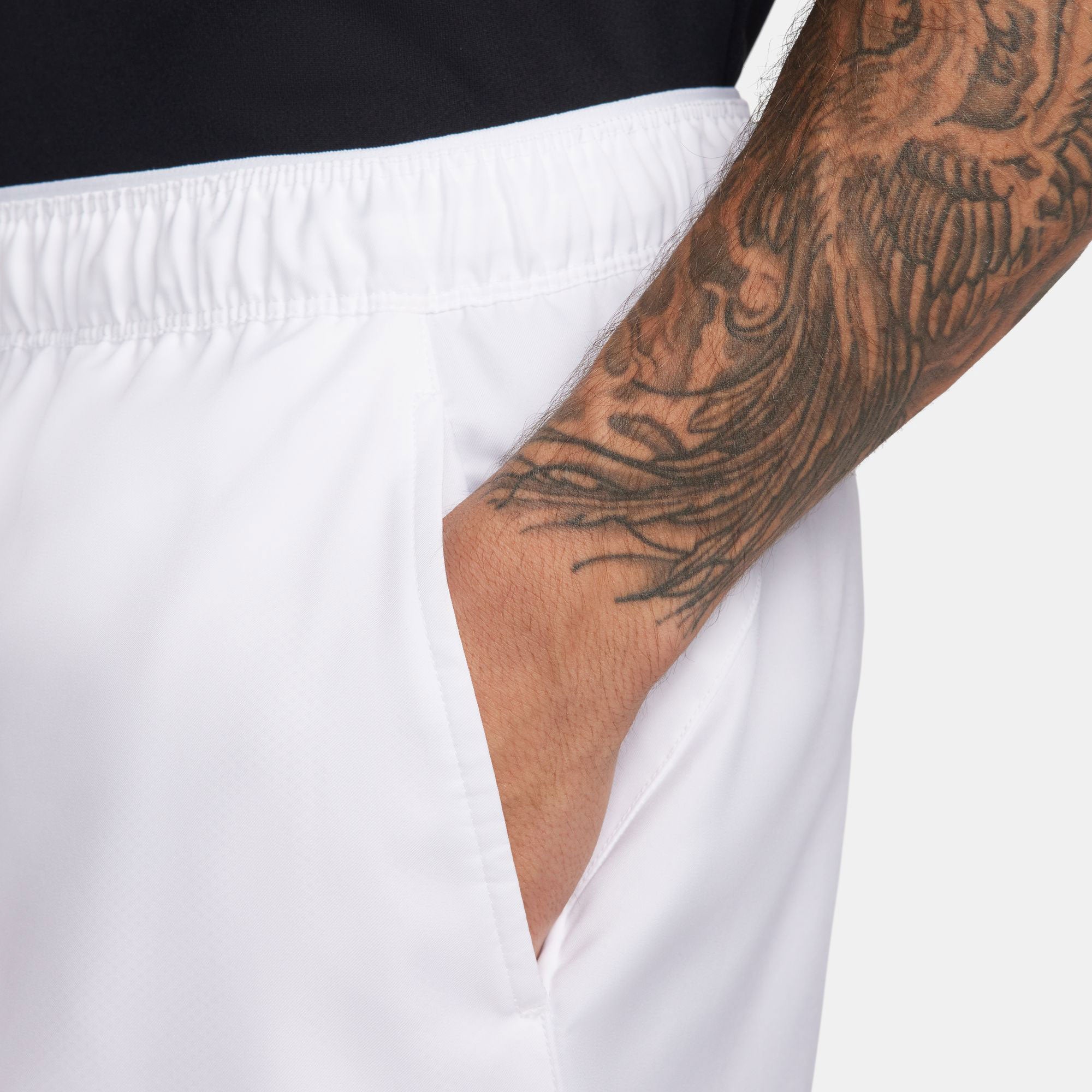 NikeCourt Victory Men's Dri-FIT 9-Inch Tennis Shorts - White (5)