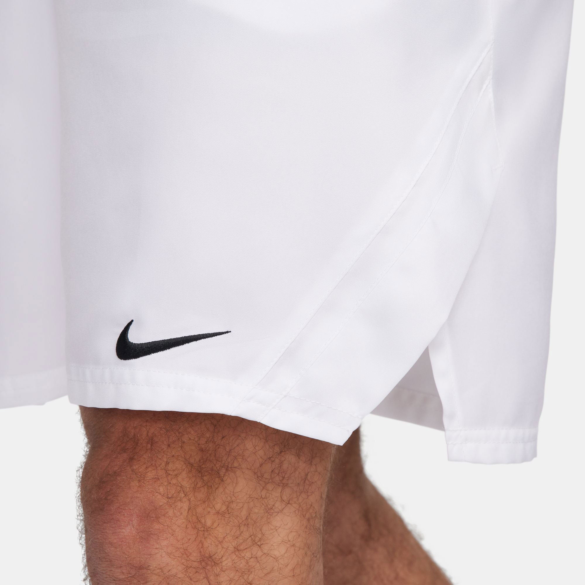 NikeCourt Victory Men's Dri-FIT 9-Inch Tennis Shorts - White (6)