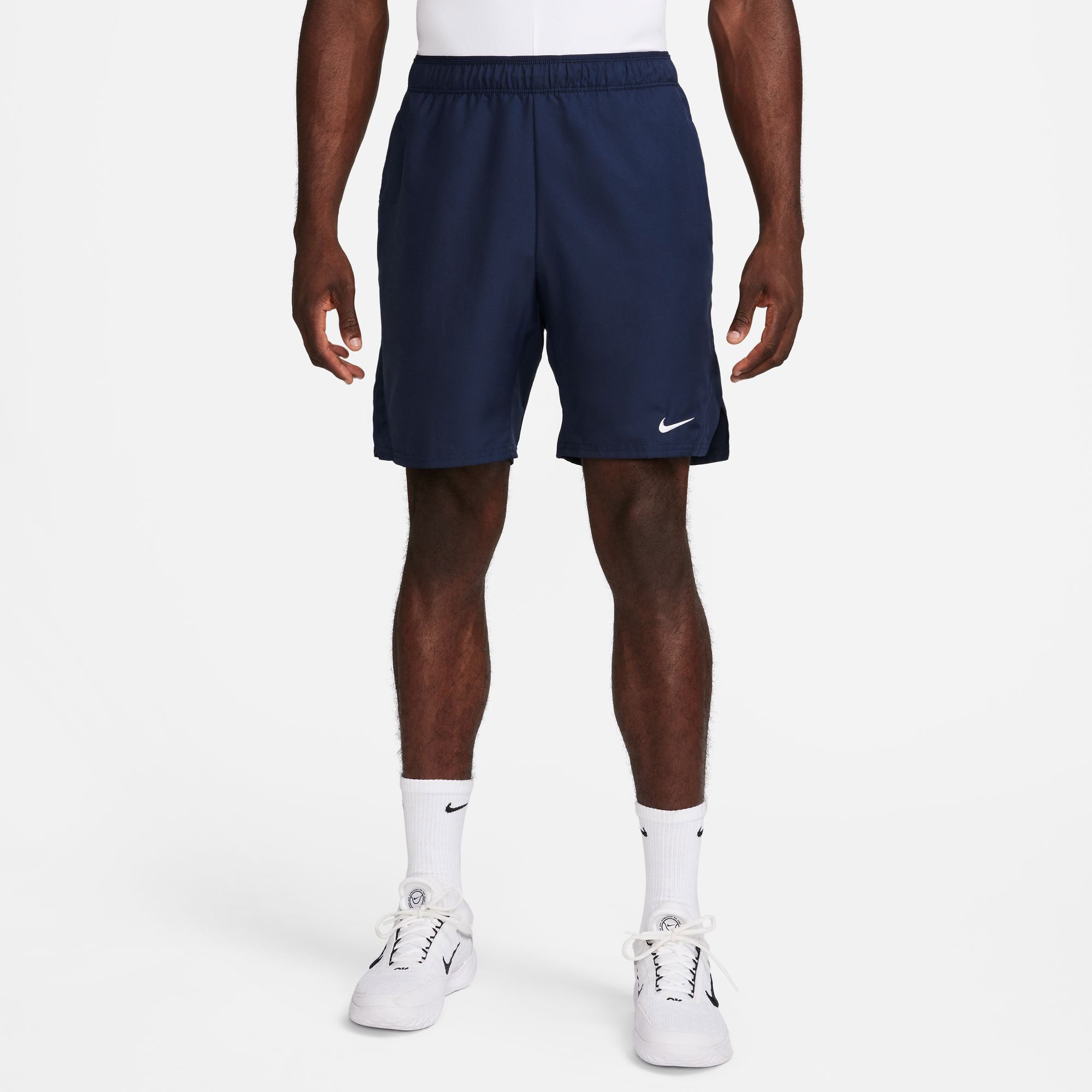 NikeCourt Victory Men's Dri-FIT 9-Inch Tennis Shorts - Dark Blue (1)