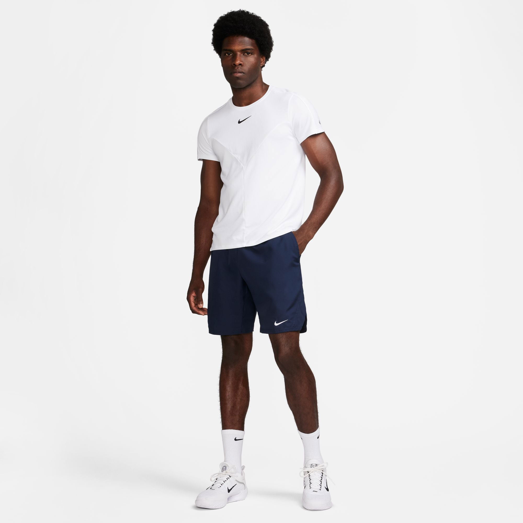 NikeCourt Victory Men's Dri-FIT 9-Inch Tennis Shorts - Dark Blue (7)
