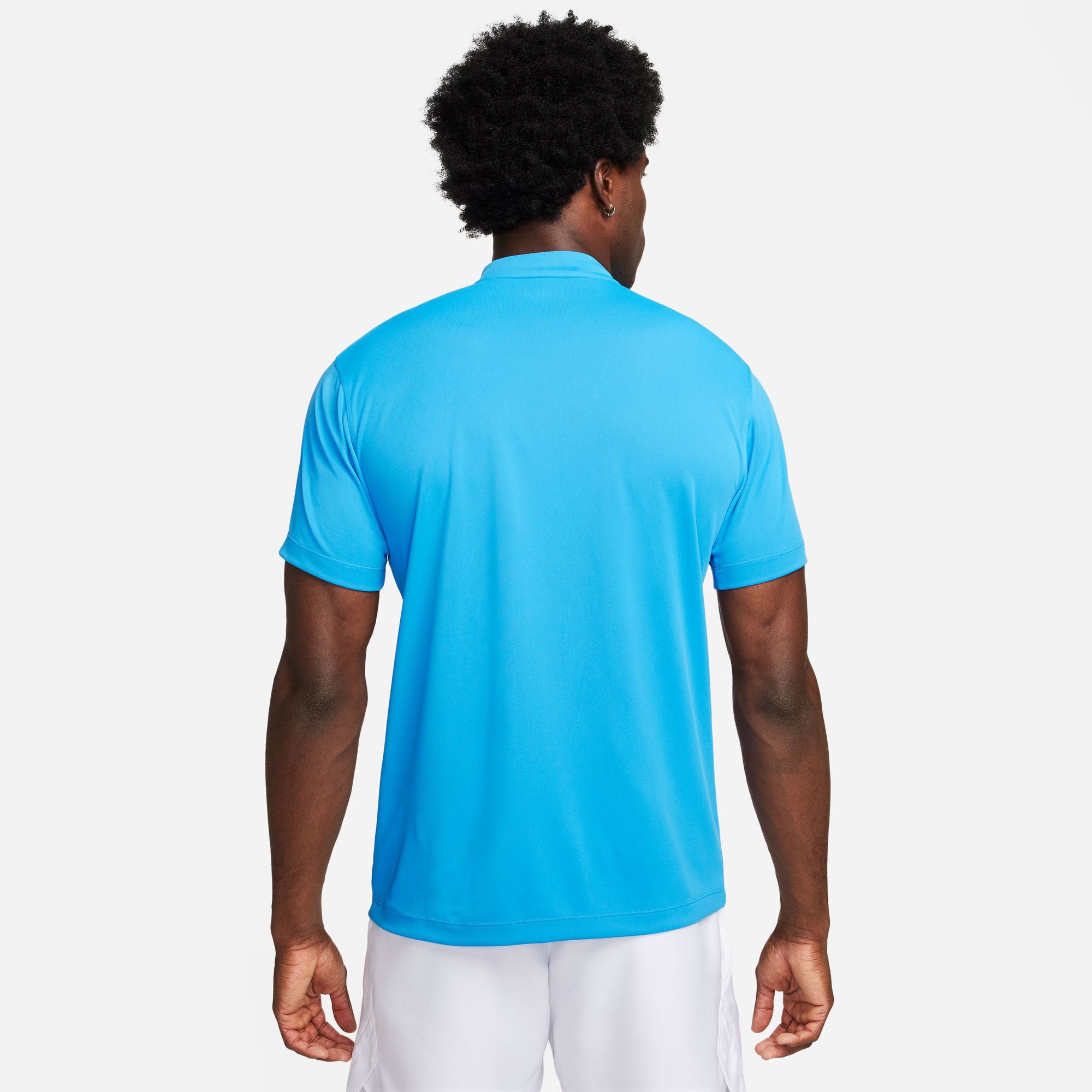 NikeCourt Victory Men's Dri-FIT Blade Tennis Polo - Blue (2)