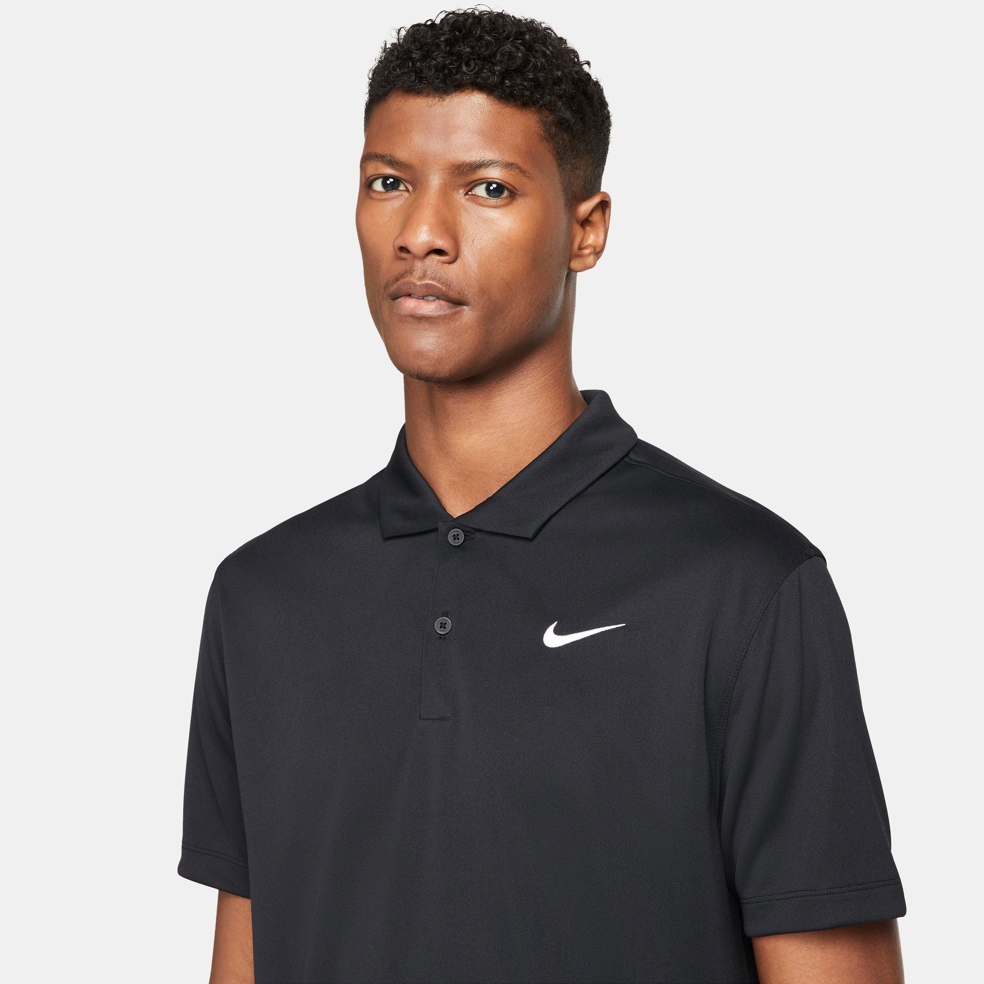 NikeCourt Victory Men's Dri-FIT Tennis Polo - Black (3)