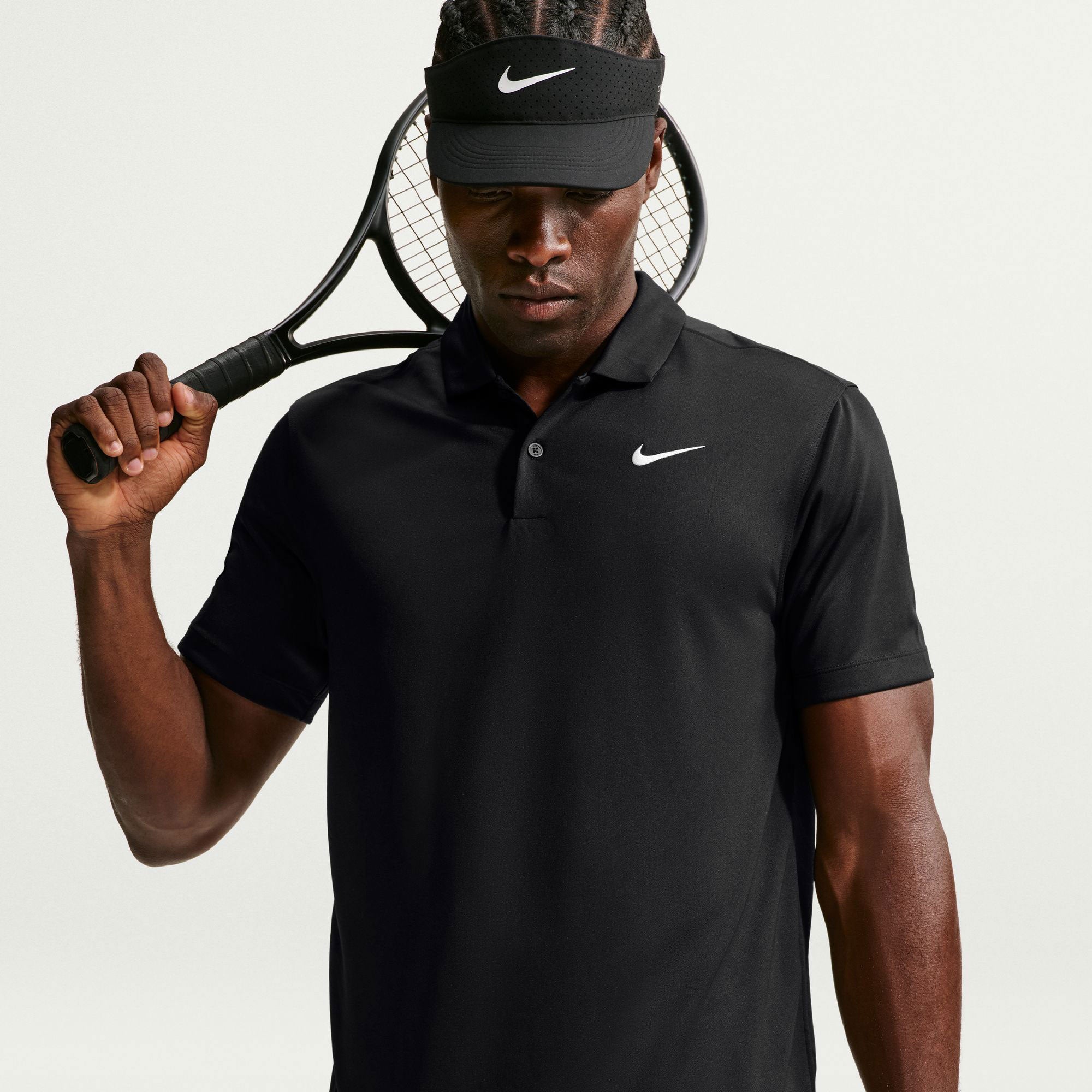 NikeCourt Victory Men's Dri-FIT Tennis Polo - Black (3)
