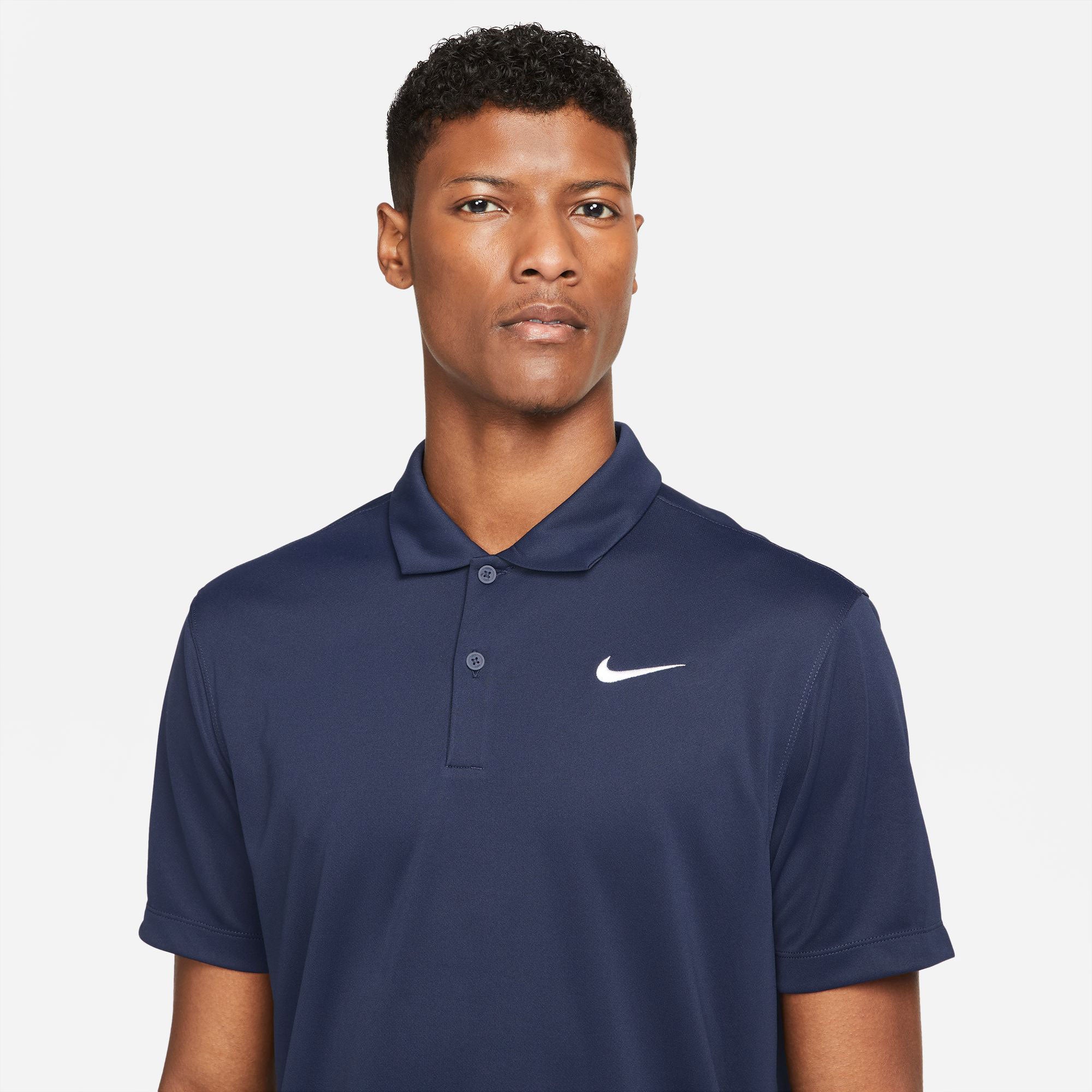 NikeCourt Victory Men's Dri-FIT Tennis Polo - Dark Blue (3)