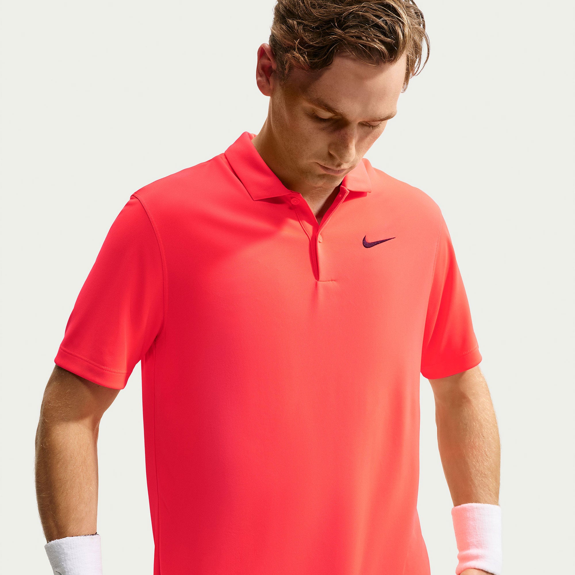 NikeCourt Victory Men's Dri-FIT Tennis Polo - Red (1)
