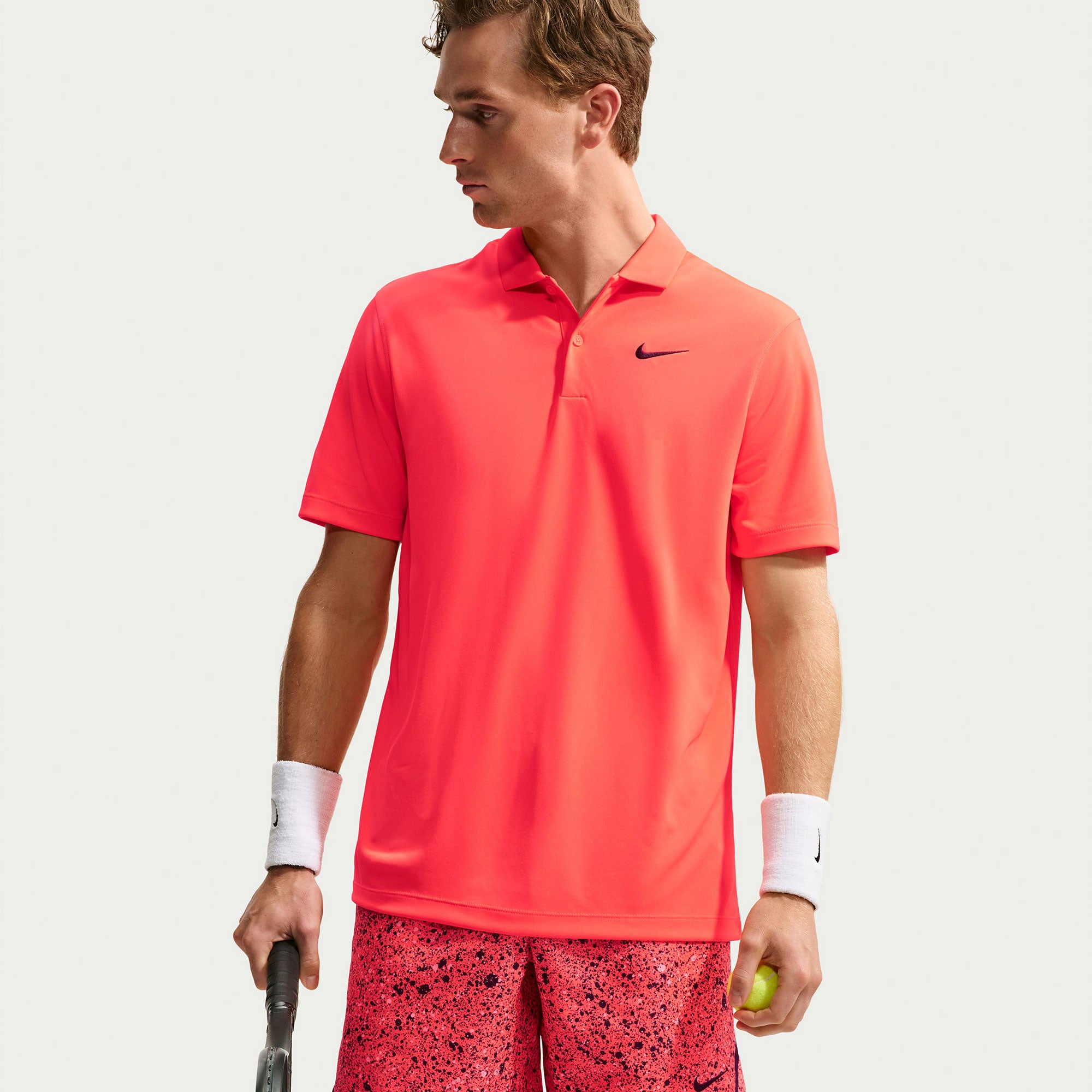 NikeCourt Victory Men's Dri-FIT Tennis Polo - Red (3)