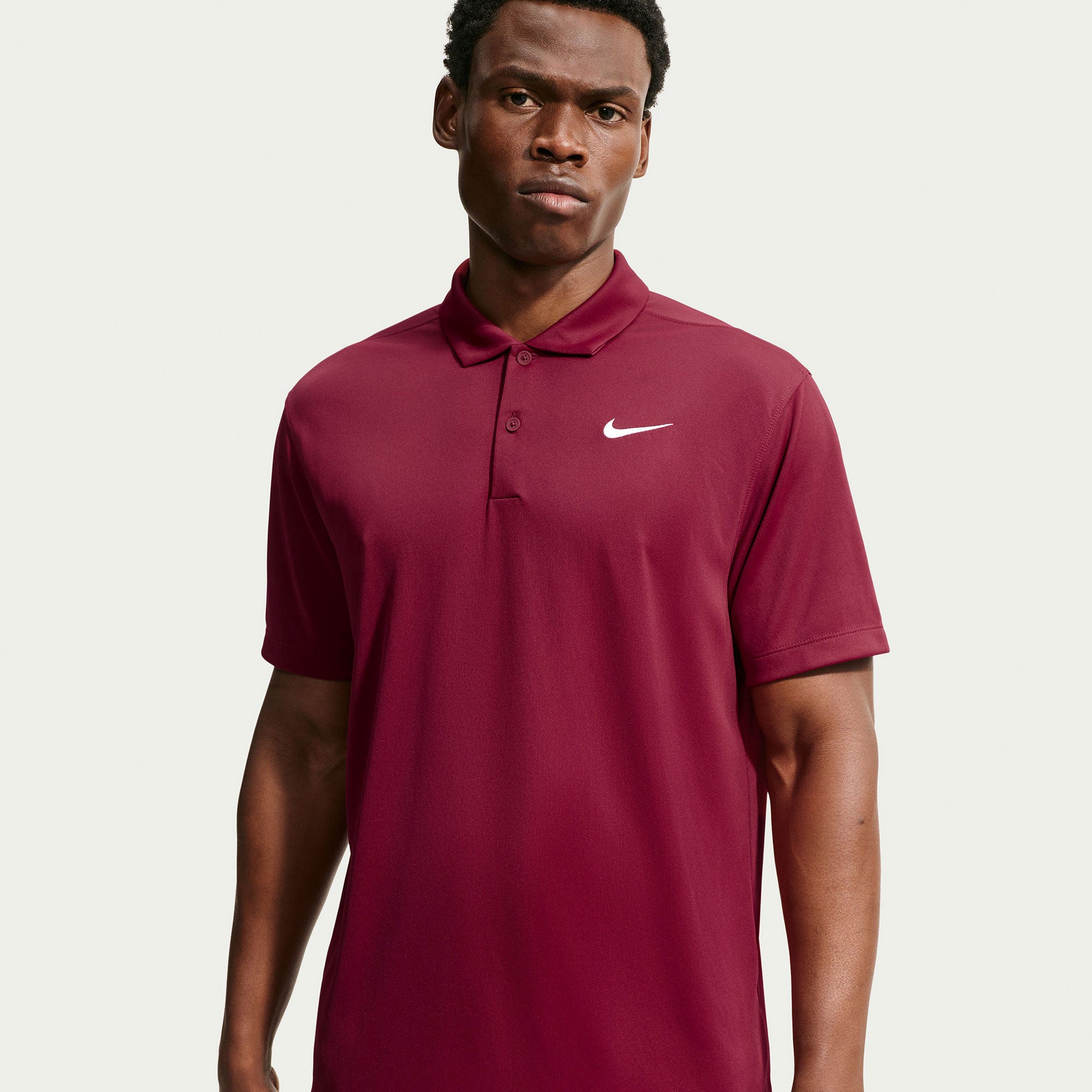 NikeCourt Victory Men's Dri-FIT Tennis Polo - Red (1)