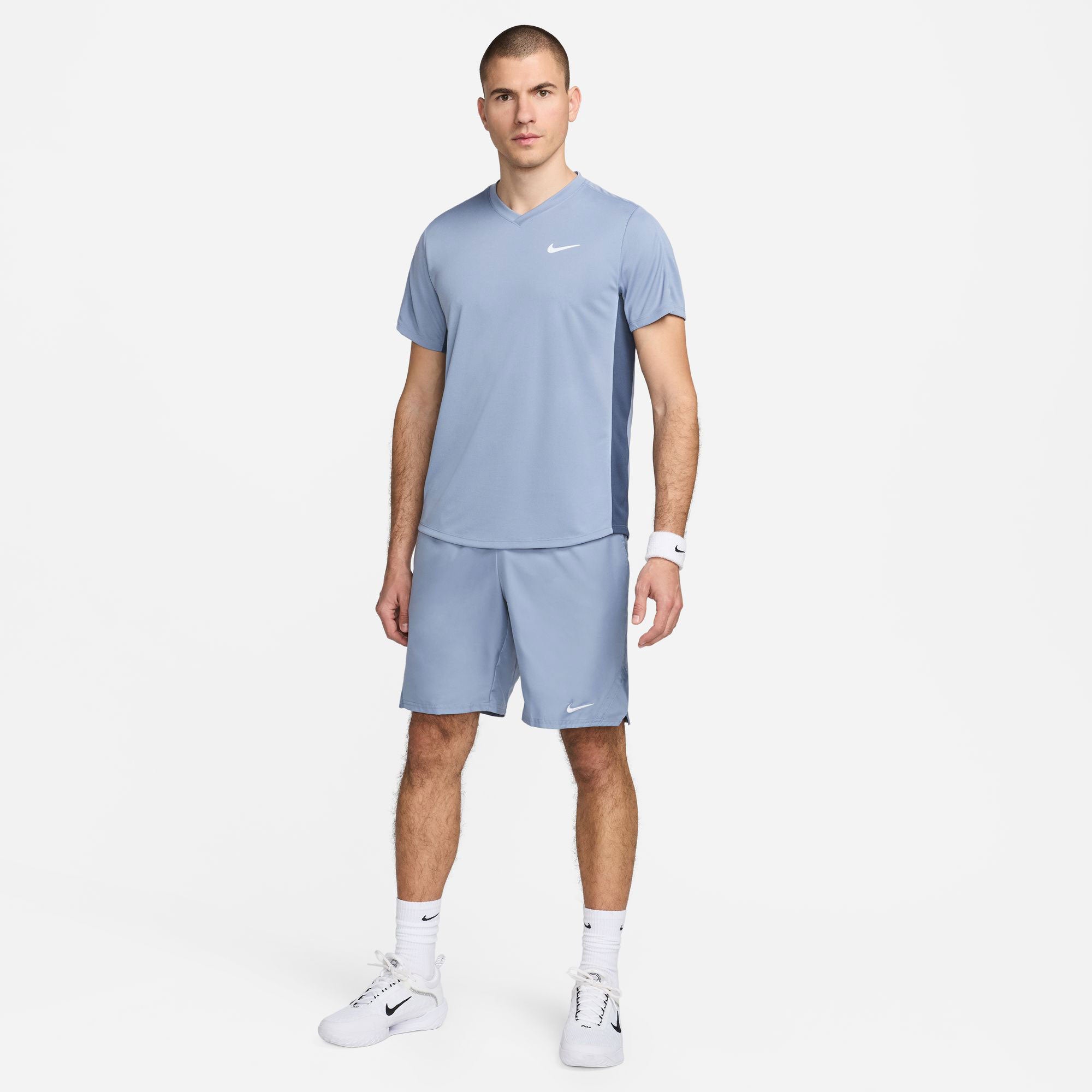 NikeCourt Victory Men's Dri-FIT Tennis Shirt - Blue (5)