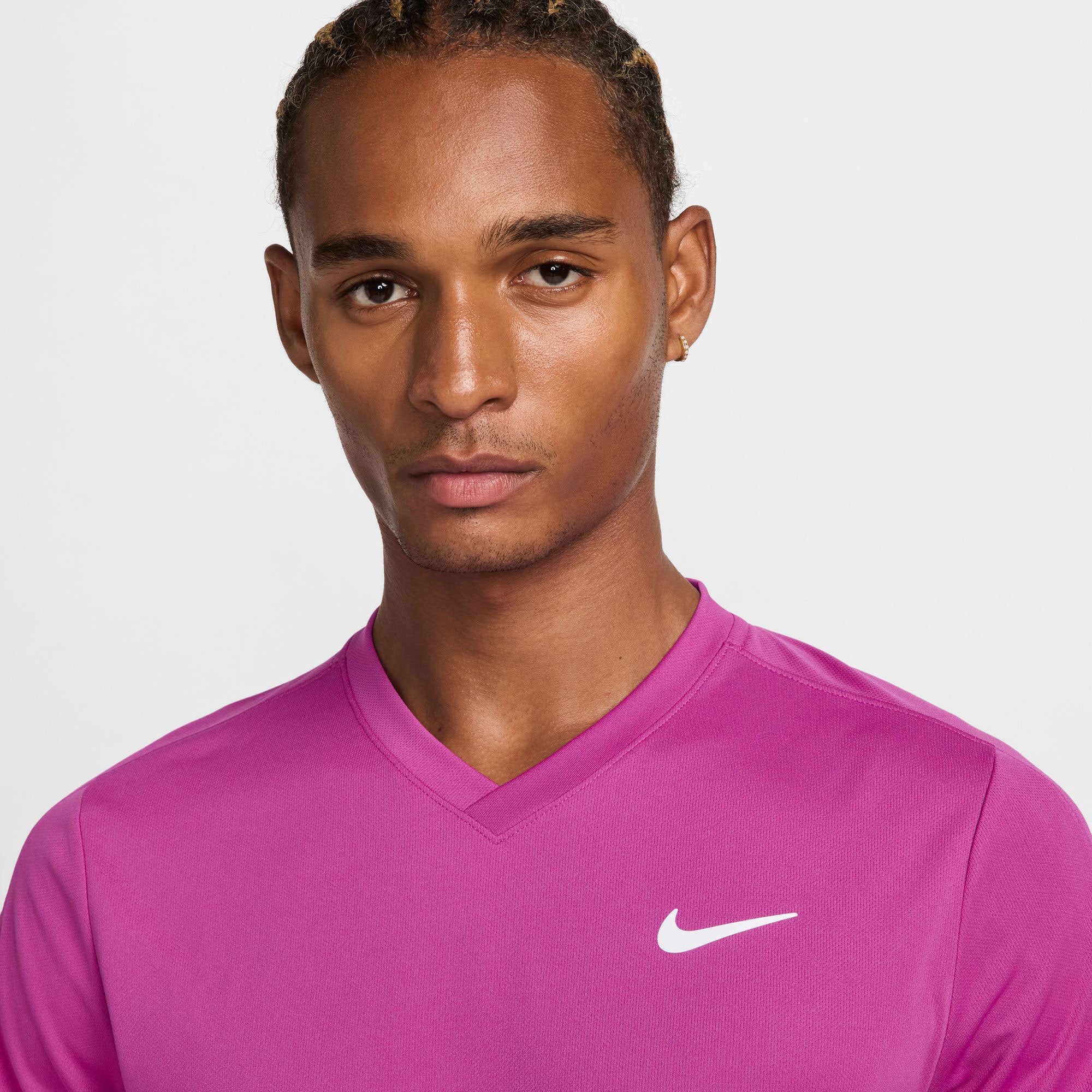 NikeCourt Victory Men's Dri-FIT Tennis Shirt - Purple (3)