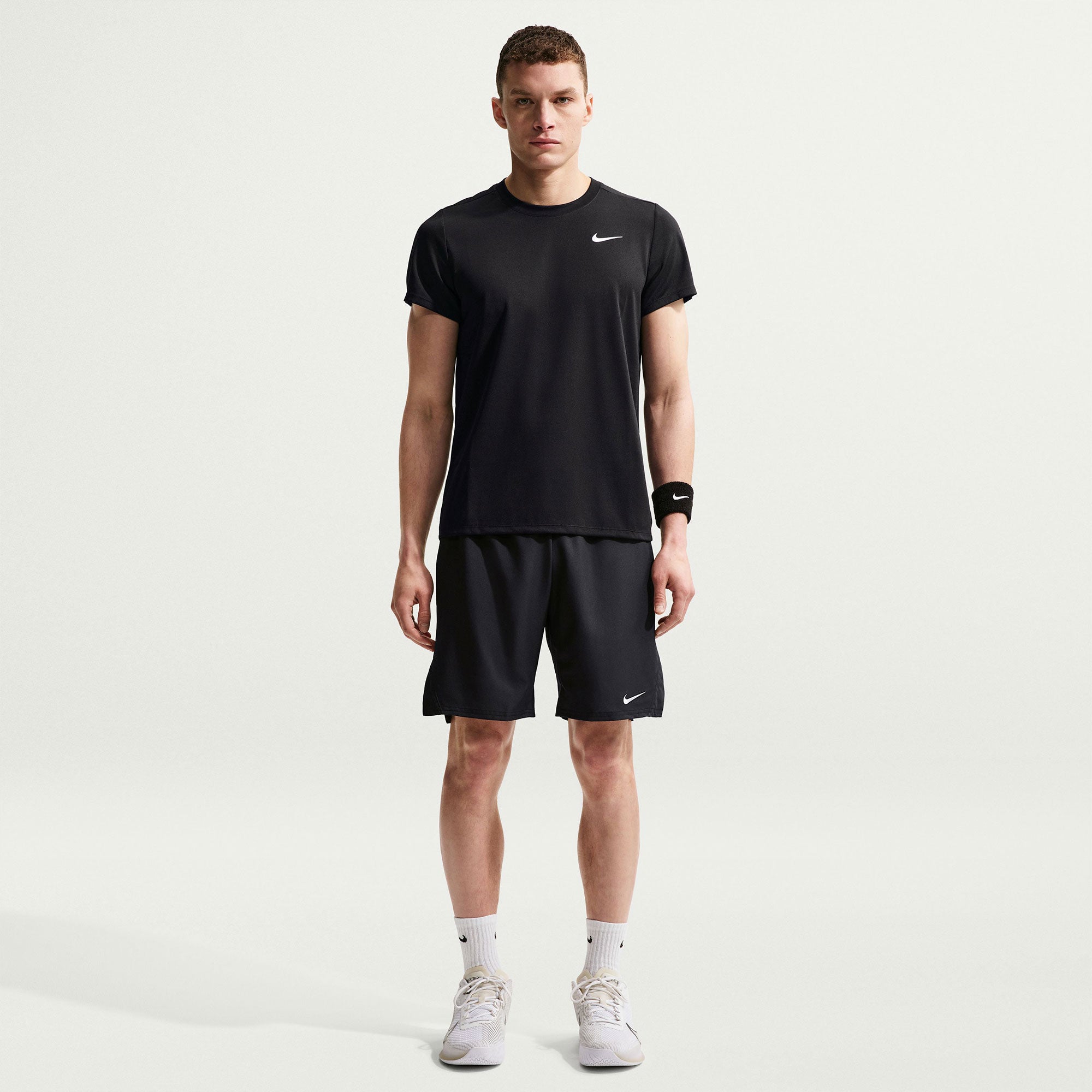 NikeCourt Victory Men's Dri-FIT Tennis Shirt - Black (4)