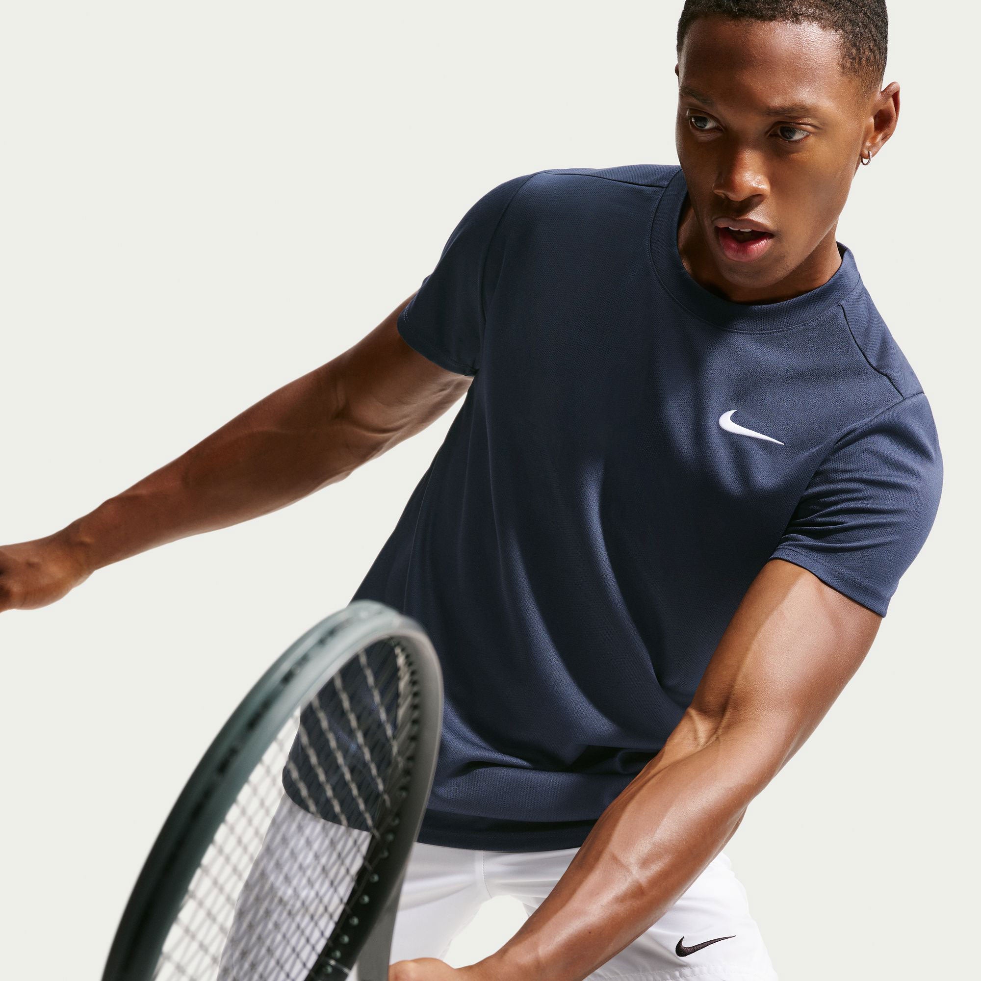 NikeCourt Victory Men's Dri-FIT Tennis Shirt - Dark Blue (3)