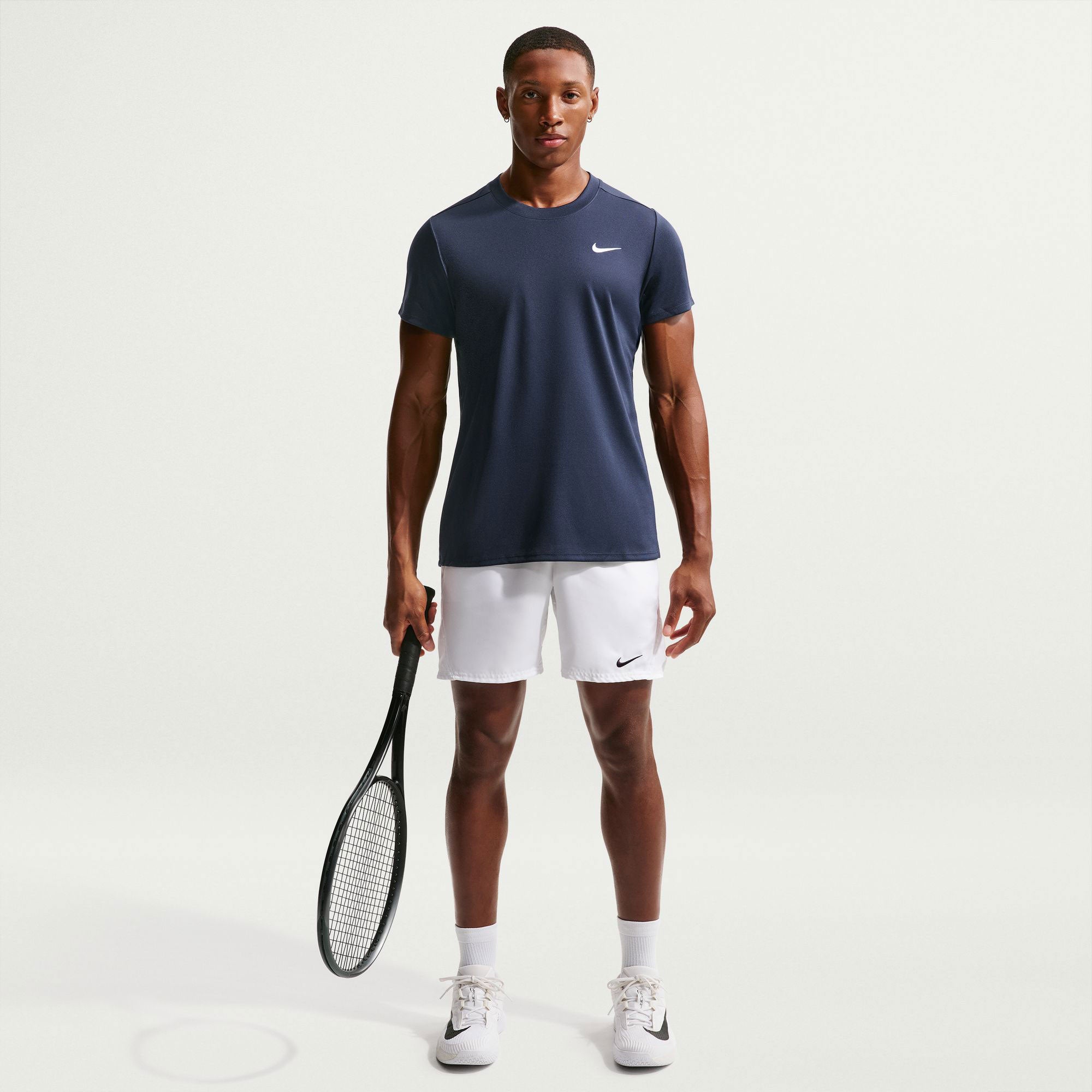 NikeCourt Victory Men's Dri-FIT Tennis Shirt - Dark Blue (4)