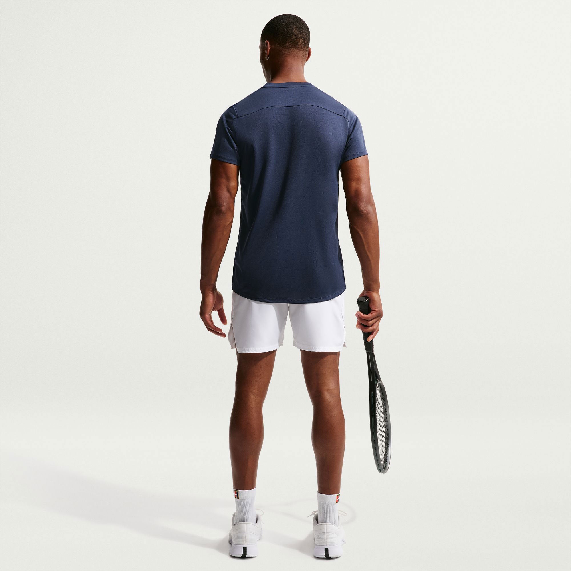 NikeCourt Victory Men's Dri-FIT Tennis Shirt - Dark Blue (5)