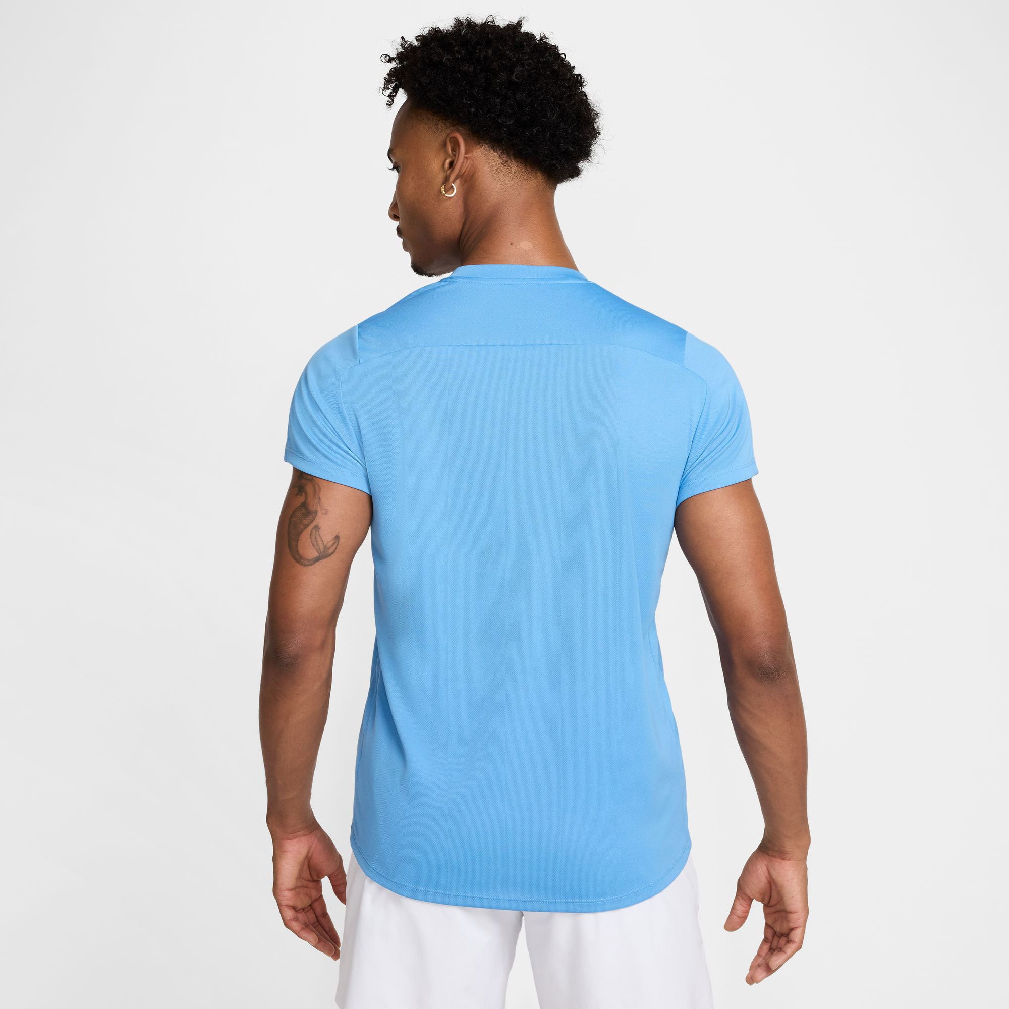 NikeCourt Victory Men's Dri-FIT Tennis Shirt - Blue (2)