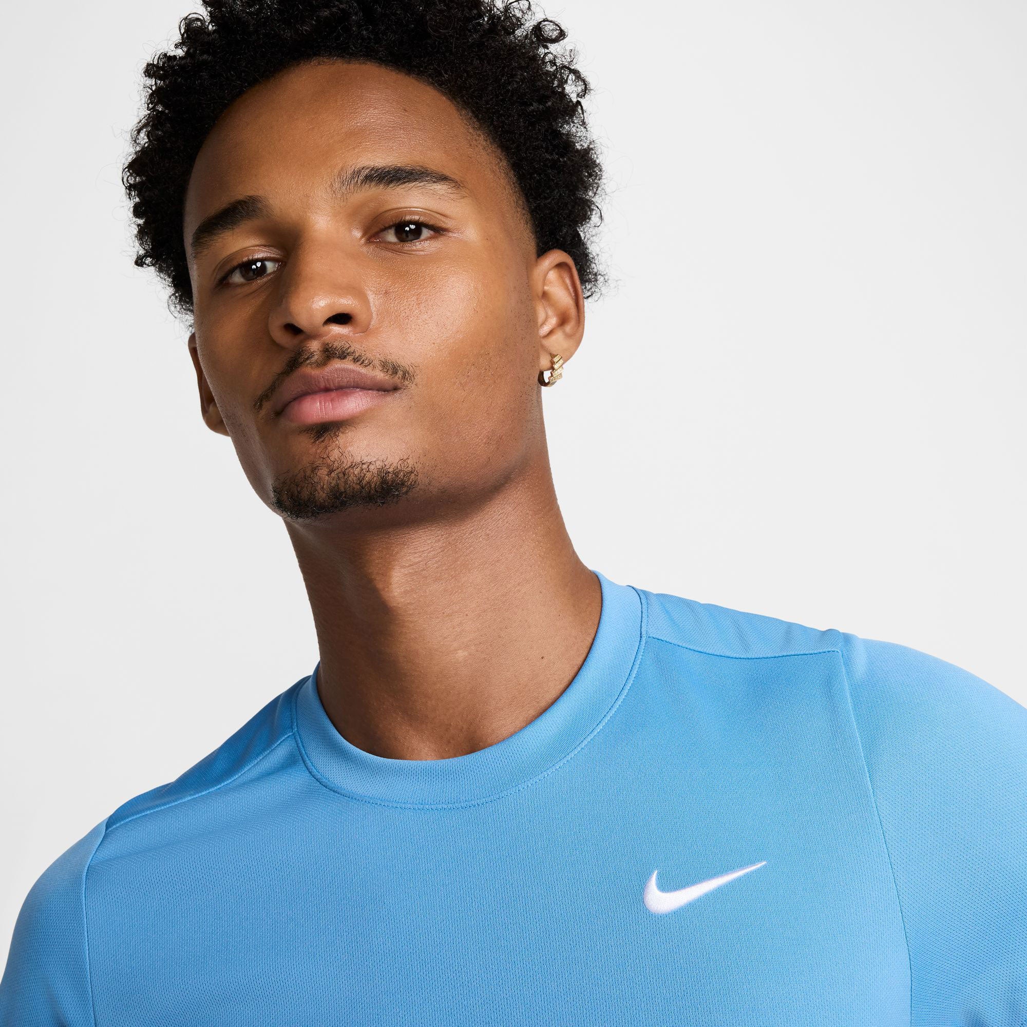 NikeCourt Victory Men's Dri-FIT Tennis Shirt - Blue (3)