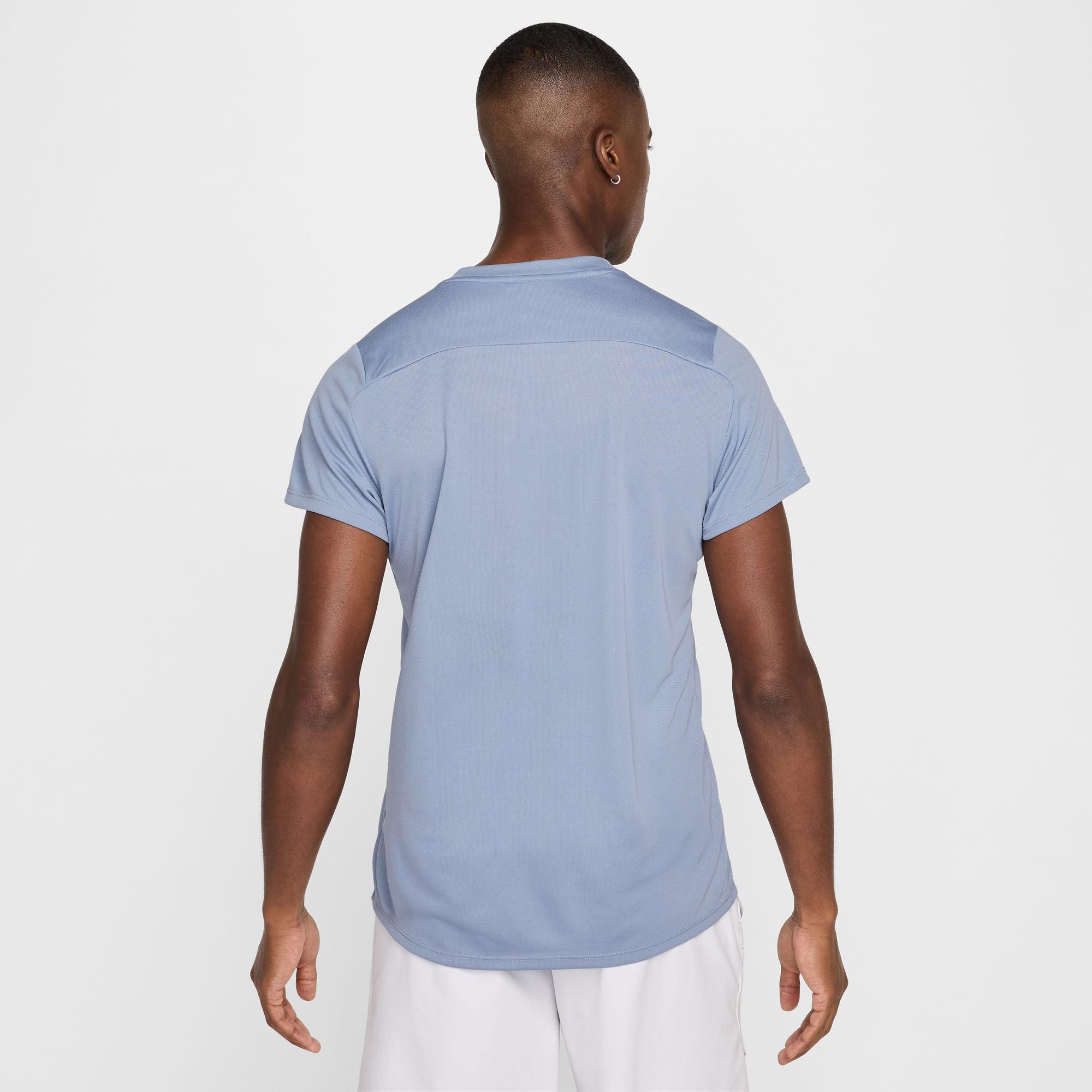 NikeCourt Victory Men's Dri-FIT Tennis Shirt - Blue (2)