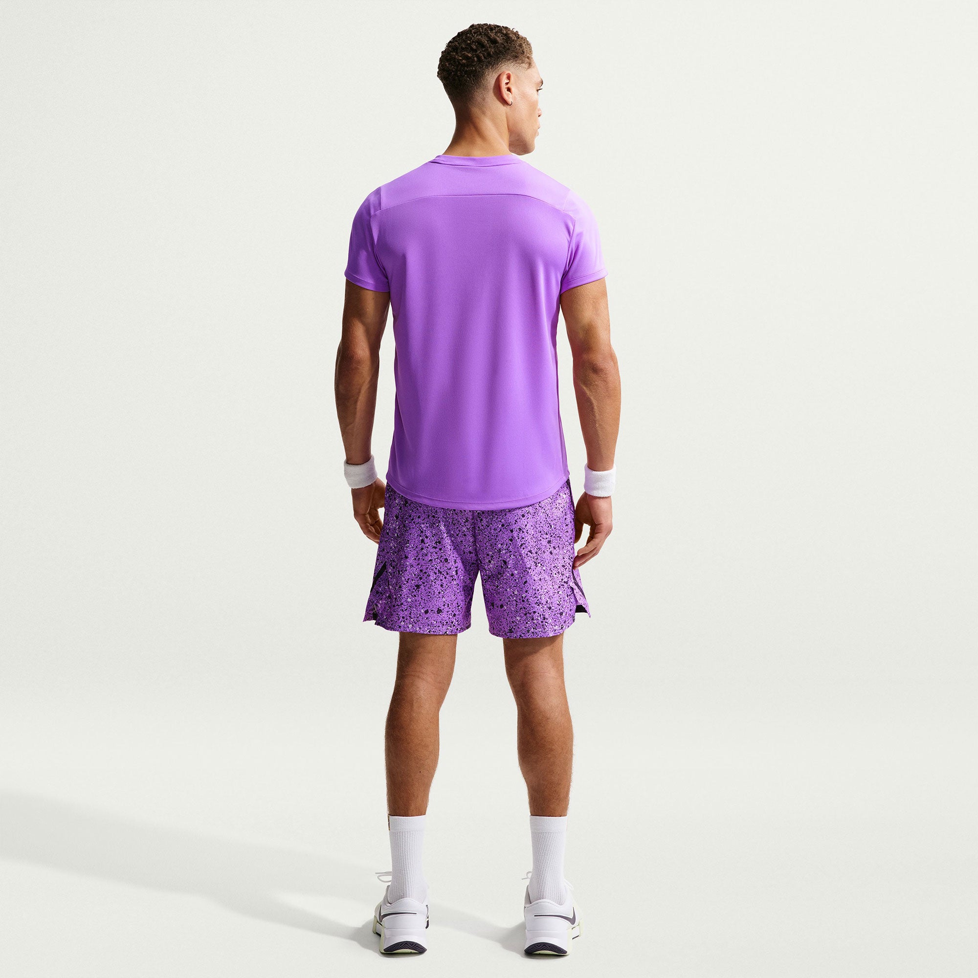 NikeCourt Victory Men's Dri-FIT Tennis Shirt - Purple (5)