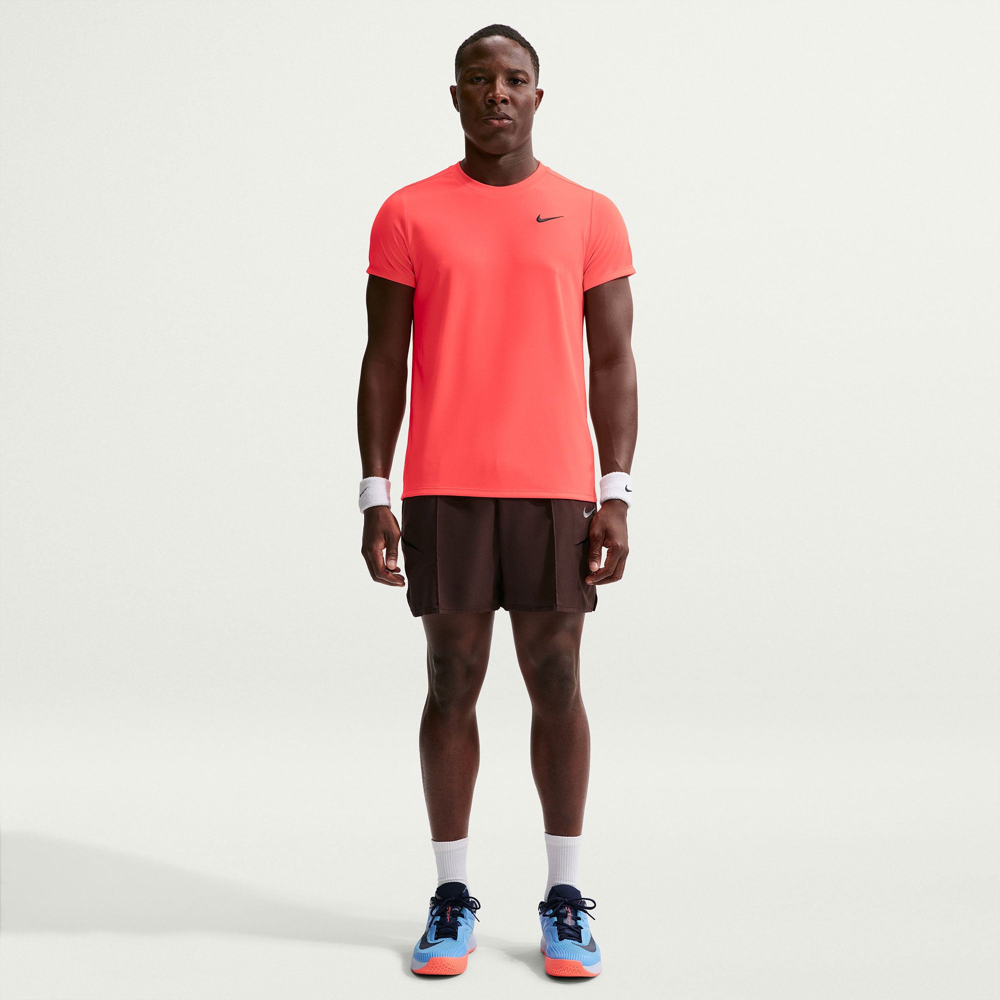 NikeCourt Victory Men's Dri-FIT Tennis Shirt - Red (4)