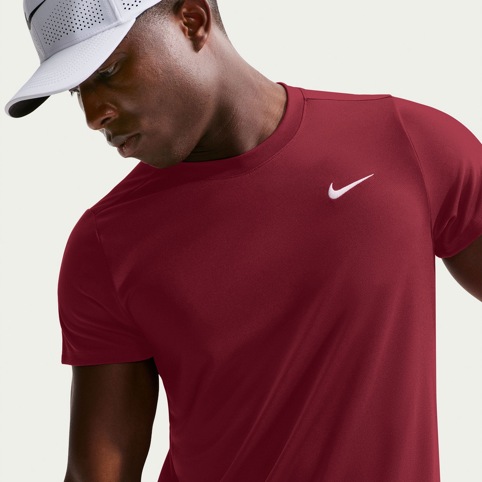 NikeCourt Victory Men's Dri-FIT Tennis Shirt - Red (3)