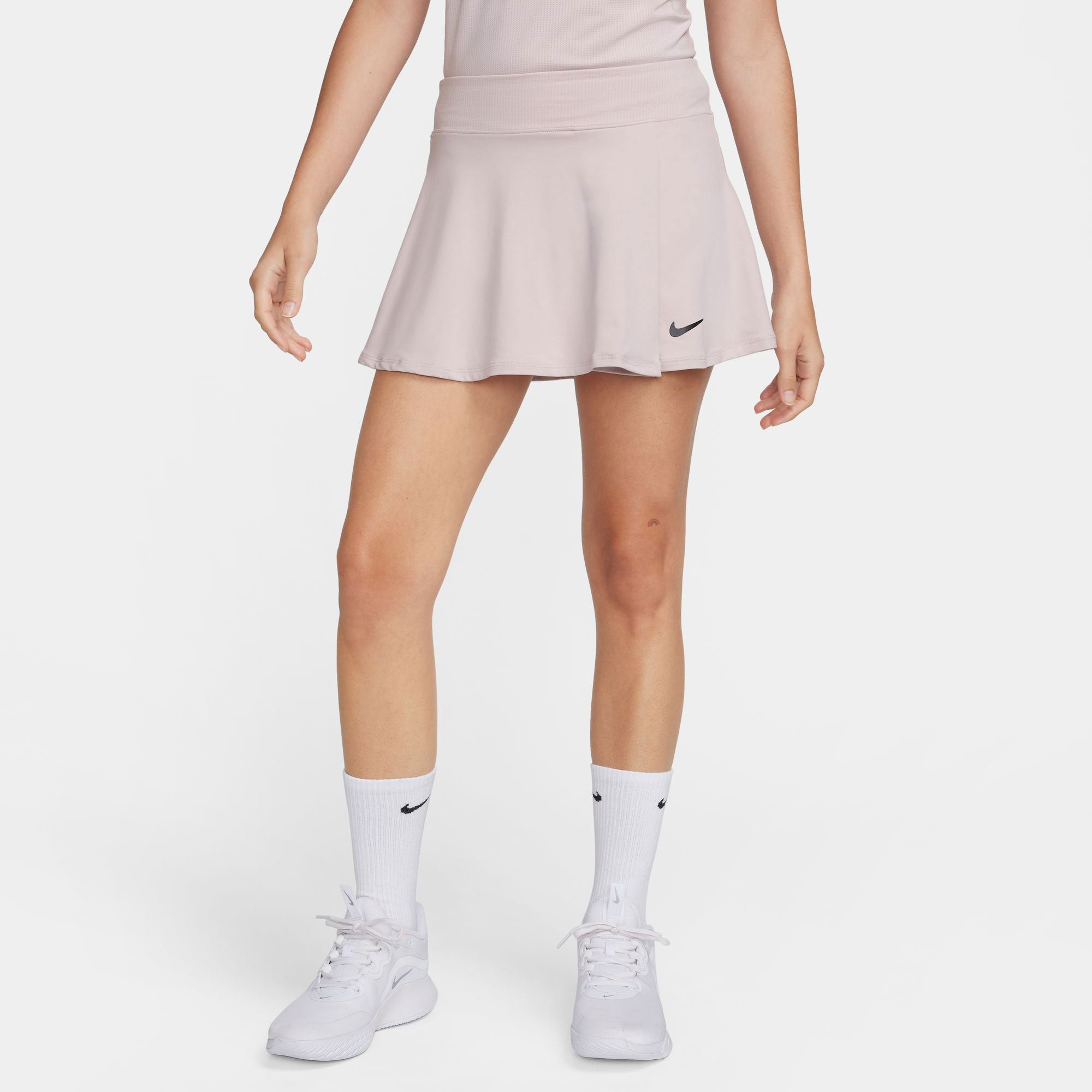 NikeCourt Victory Women's Dri-FIT Flouncy Tennis Skirt - Grey (1)
