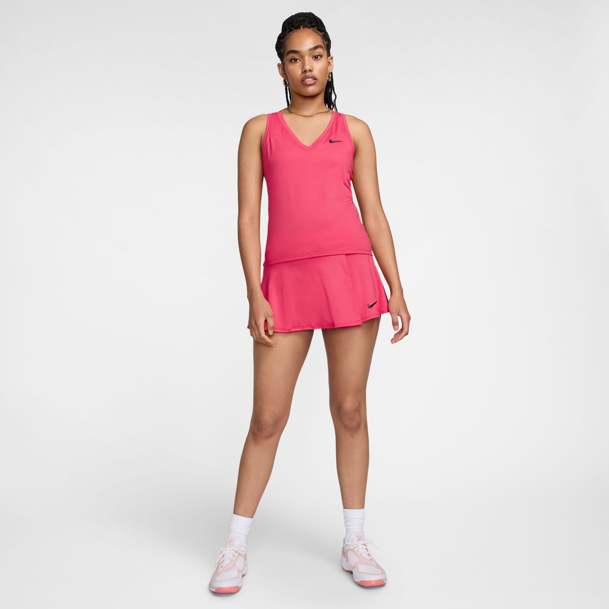 NikeCourt Victory Women's Dri-FIT Tennis Tank - Pink (4)