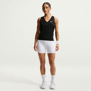 NikeCourt Women's Dri-FIT Tennis Shorts with Pockets - White (1)