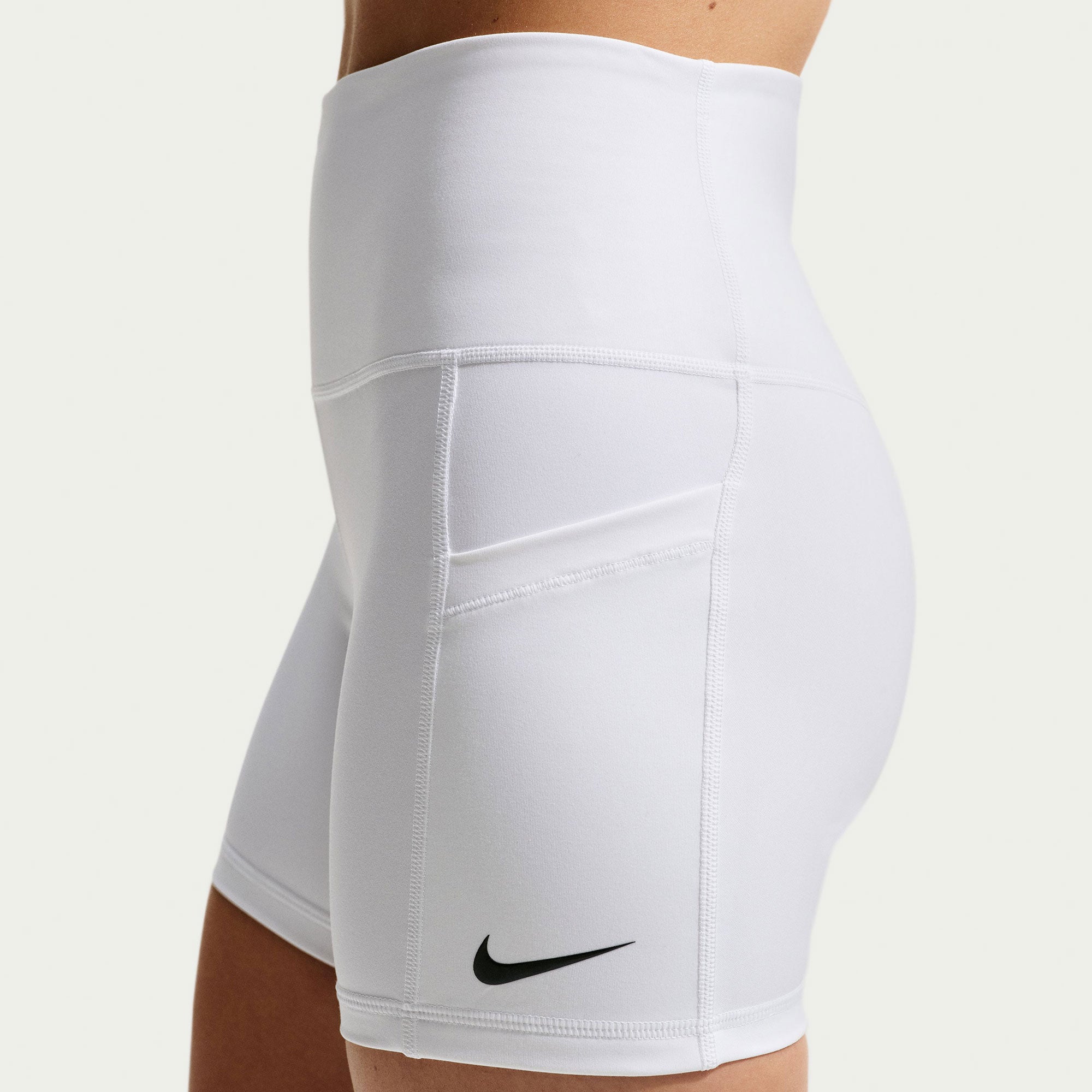 NikeCourt Women's Dri-FIT Tennis Shorts with Pockets - White (4)