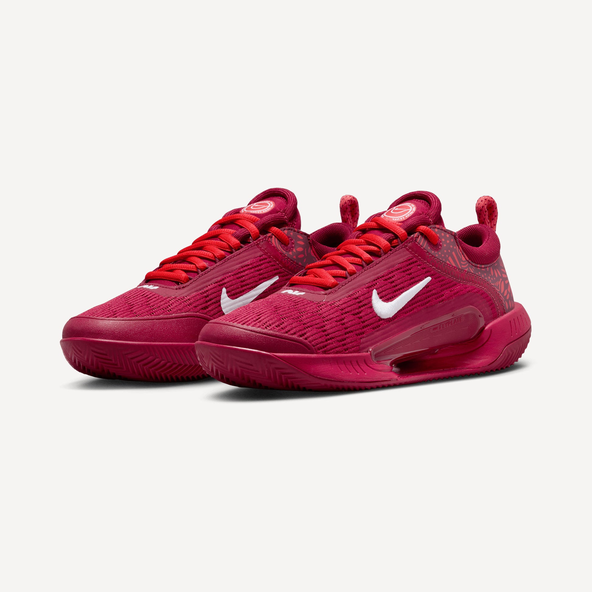 NikeCourt Zoom Court NXT Women's Clay Court Tennis Shoes Red (4)