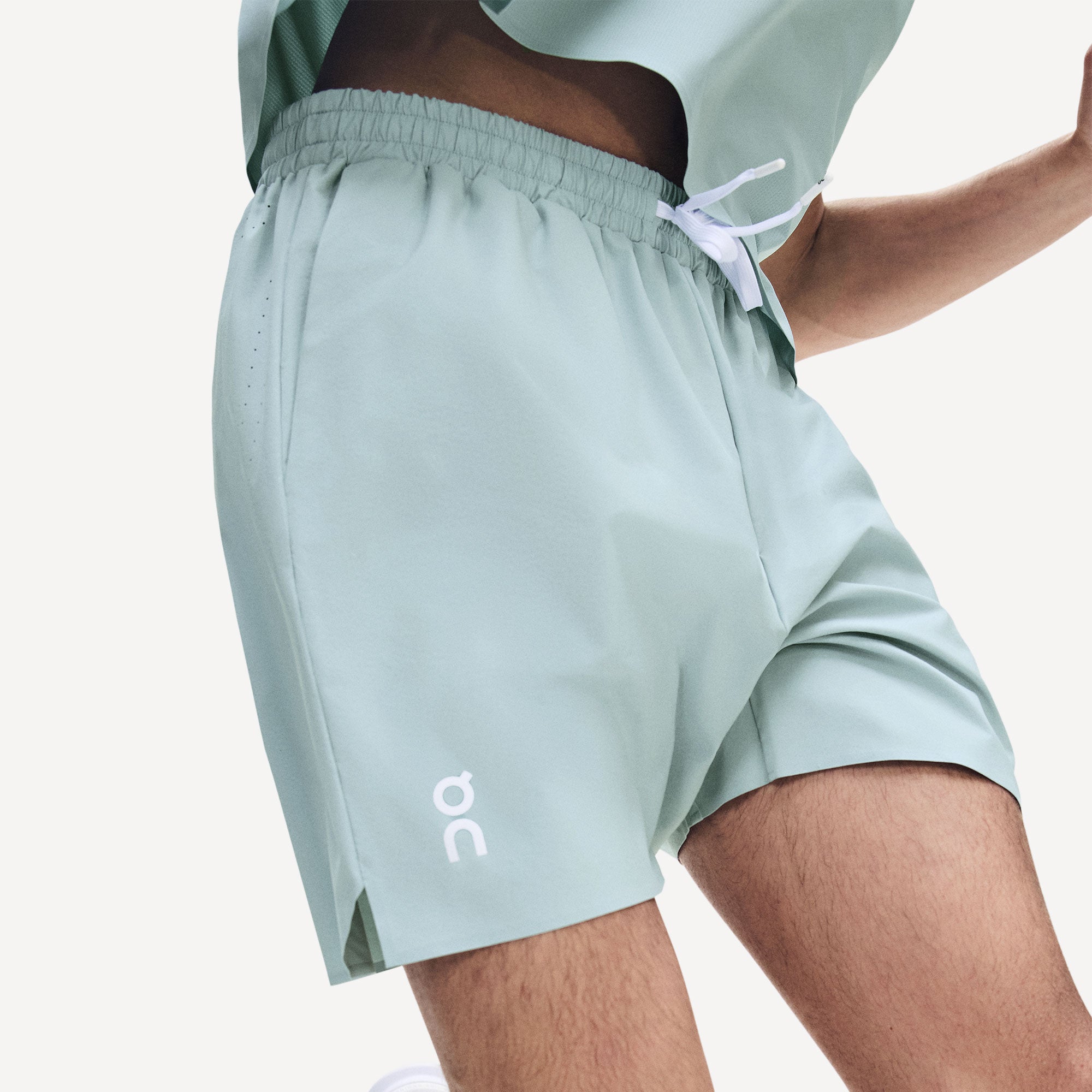 On Court Men's 5-Inch Tennis Shorts - Blue (4)