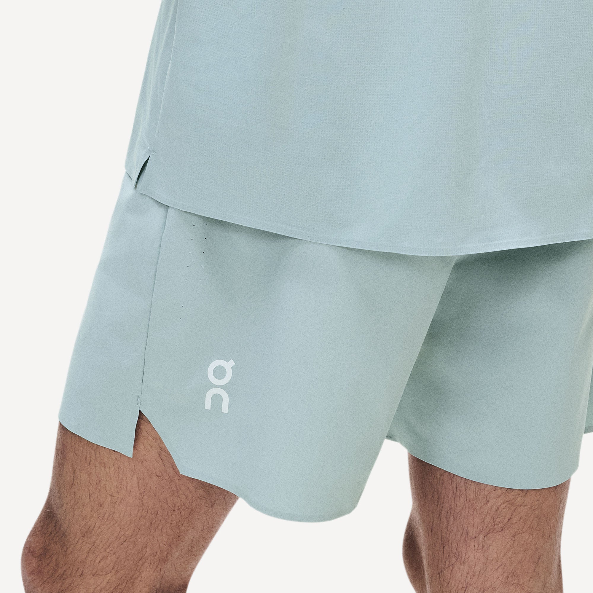 On Court Men's 5-Inch Tennis Shorts - Blue (6)