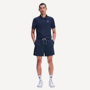 On Court Men's 5-Inch Tennis Shorts - Dark Blue (1)
