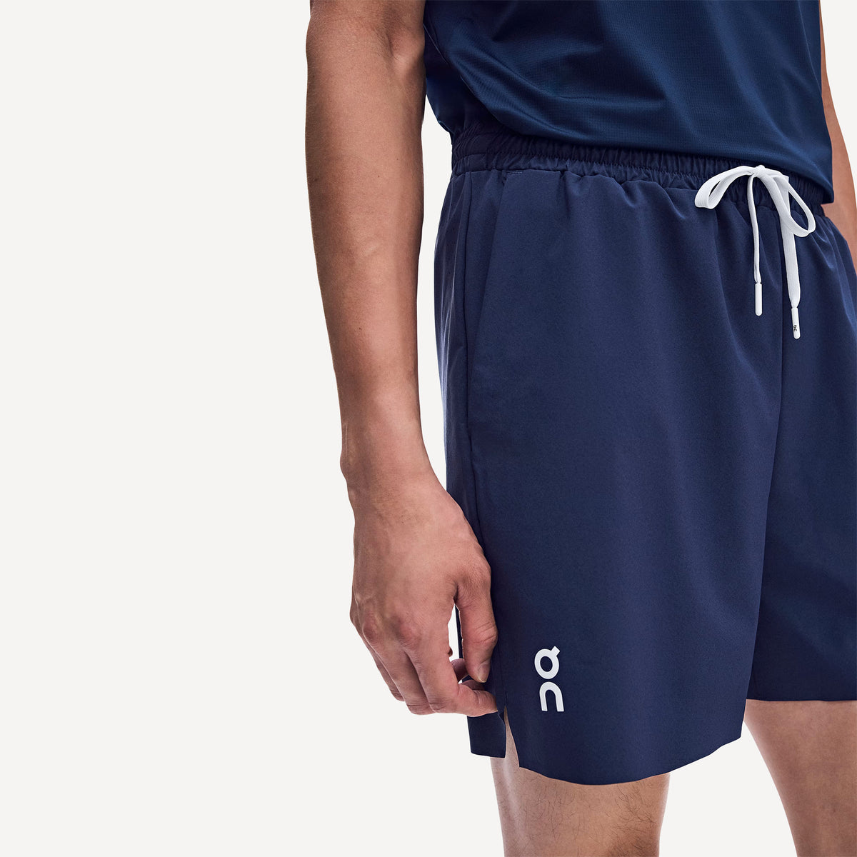 On Court Men's 5-Inch Tennis Shorts - Dark Blue (4)