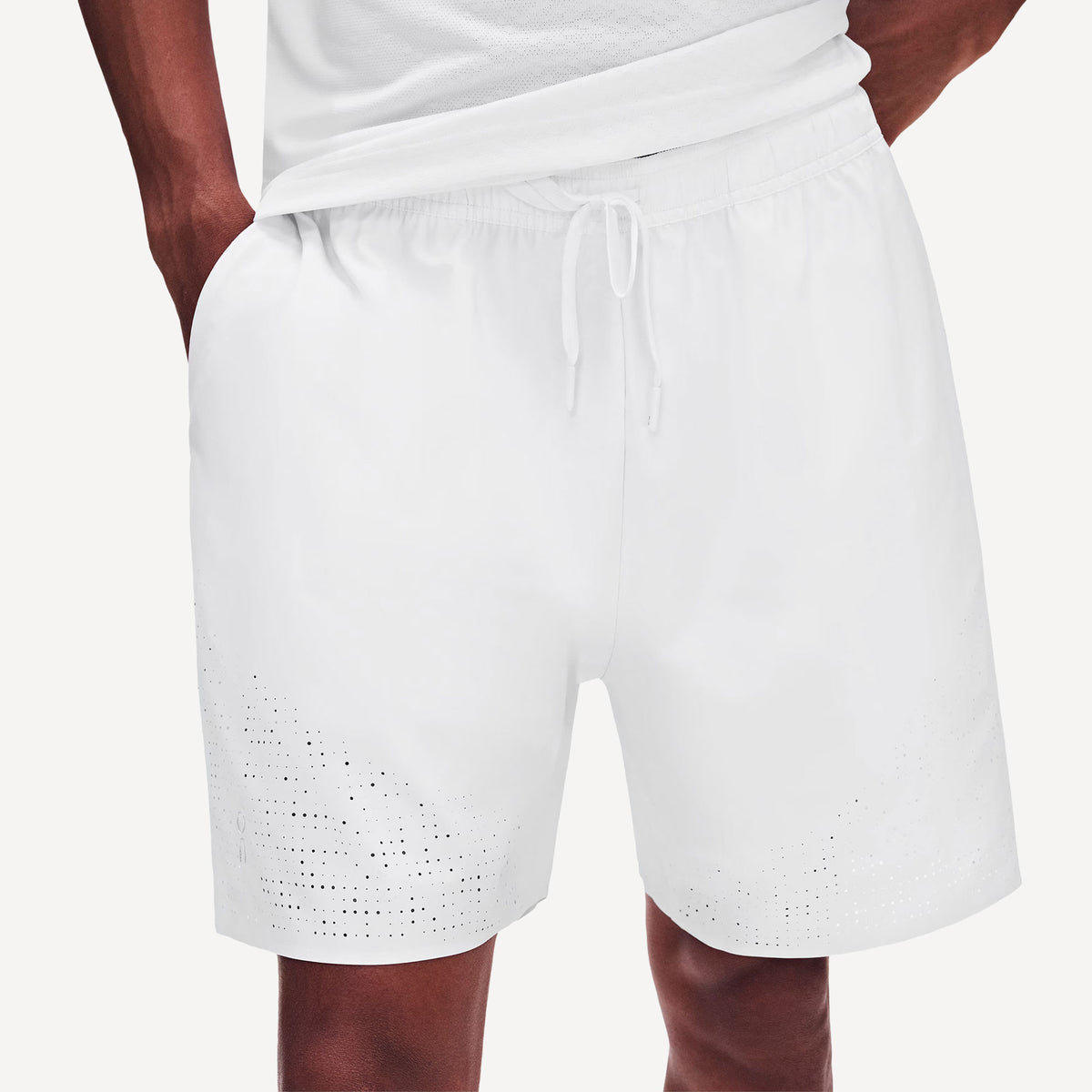 On Court Men's 7-Inch London Tennis Shorts - White (3)