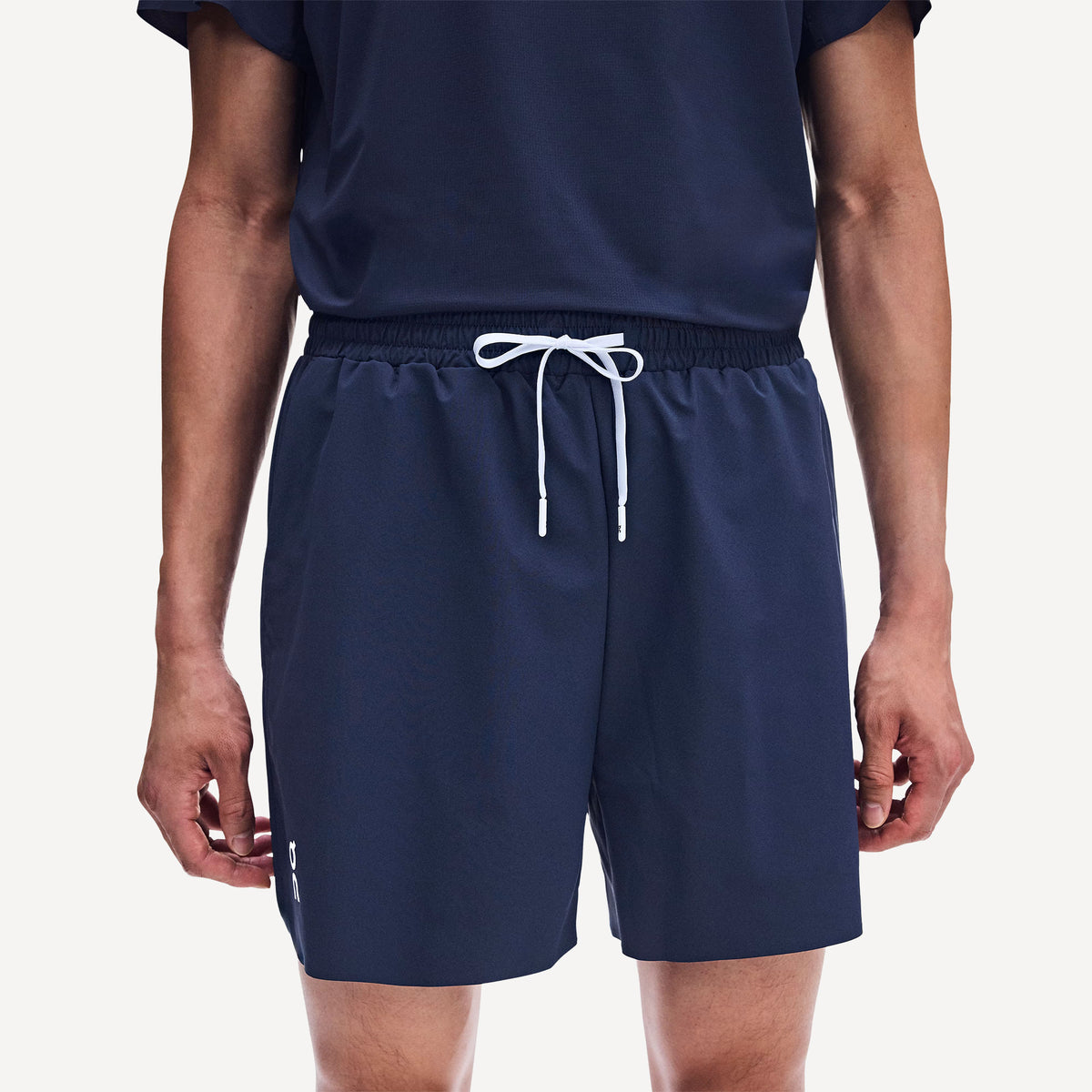 On Court Men's 7-Inch Tennis Shorts - Dark Blue (6)