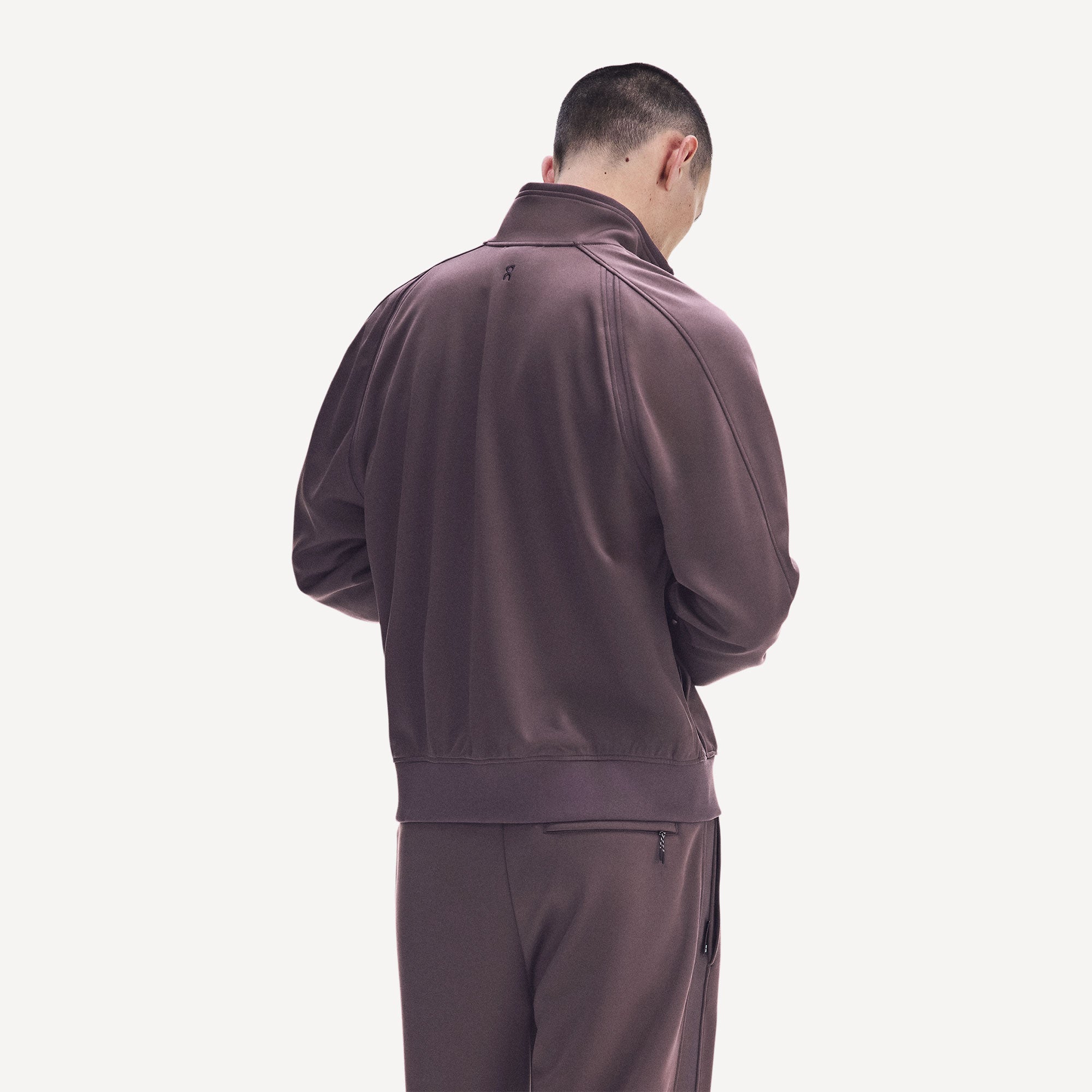 On Courtside Men's Full-Zip Tennis Jacket - Purple (2)