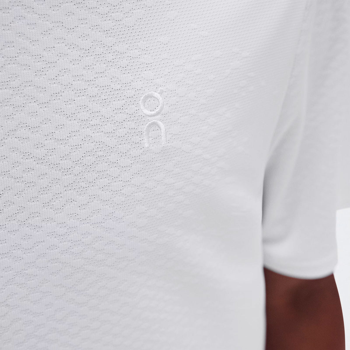 On Court Men's Edit London Tennis Shirt - White (4)