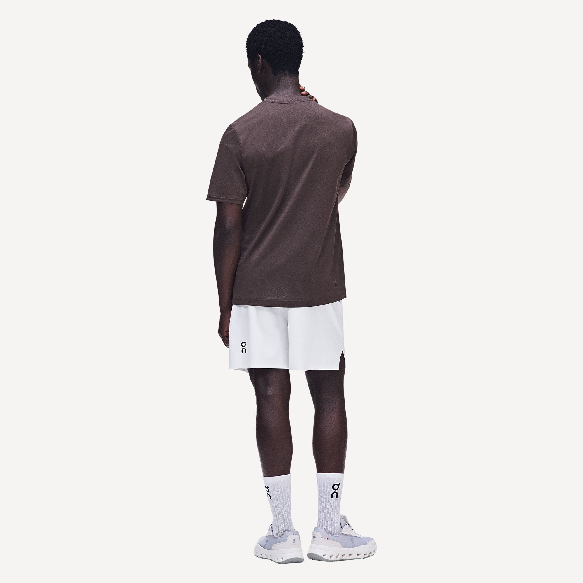 On Court Men's Edit Tennis Shirt - Purple (4)