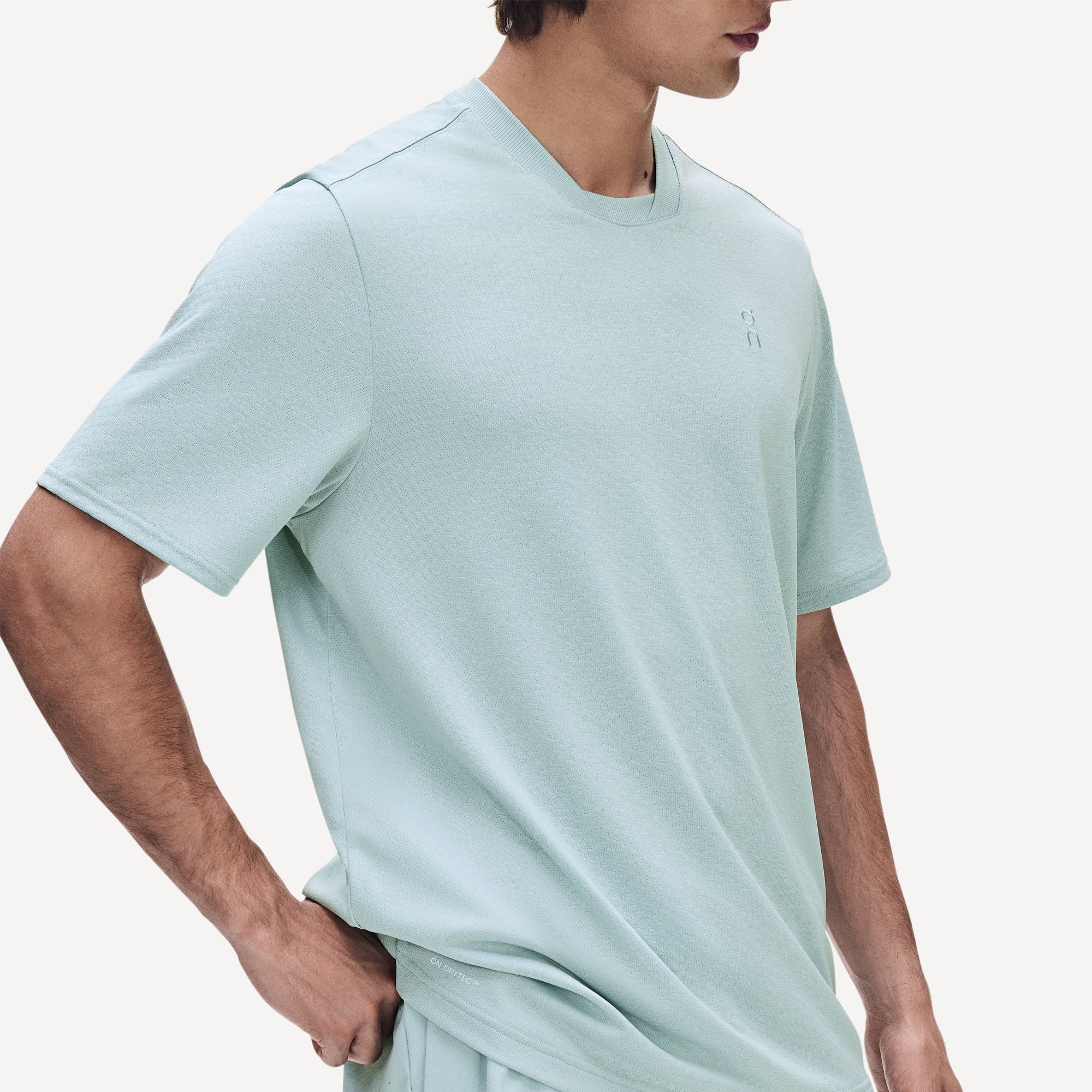 On Court Men's Edit Tennis Shirt - Blue (3)