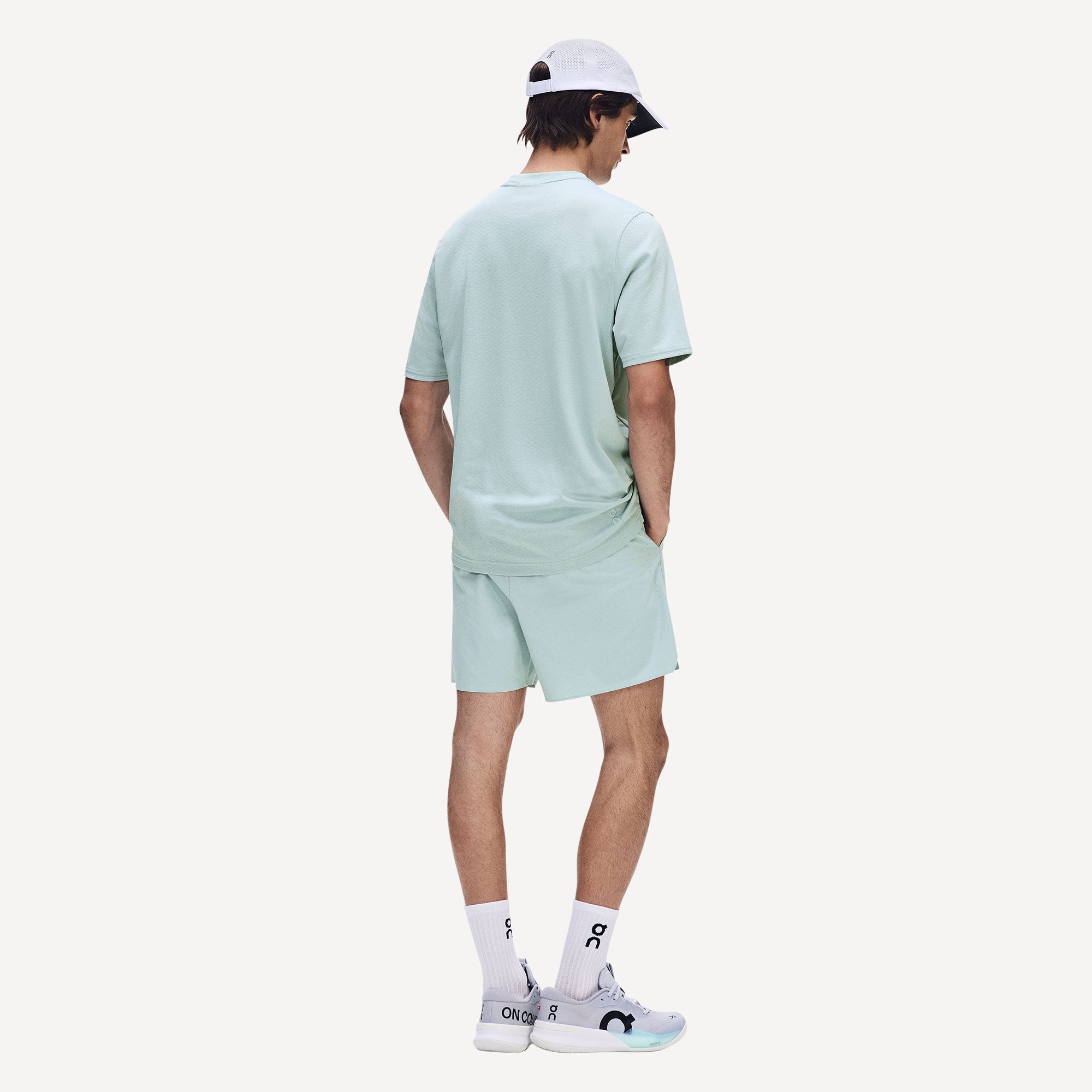 On Court Men's Edit Tennis Shirt - Blue (4)