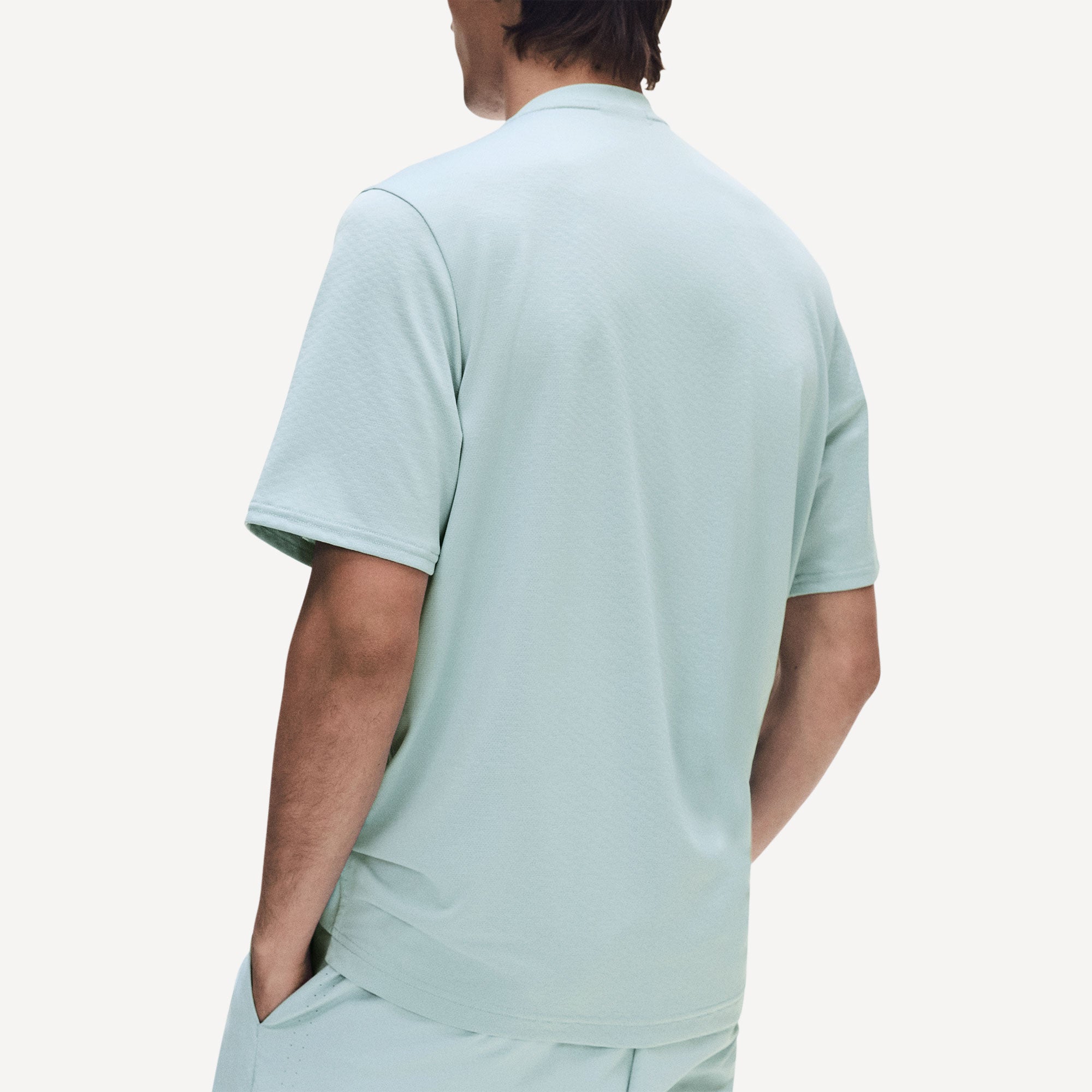 On Court Men's Edit Tennis Shirt - Blue (6)