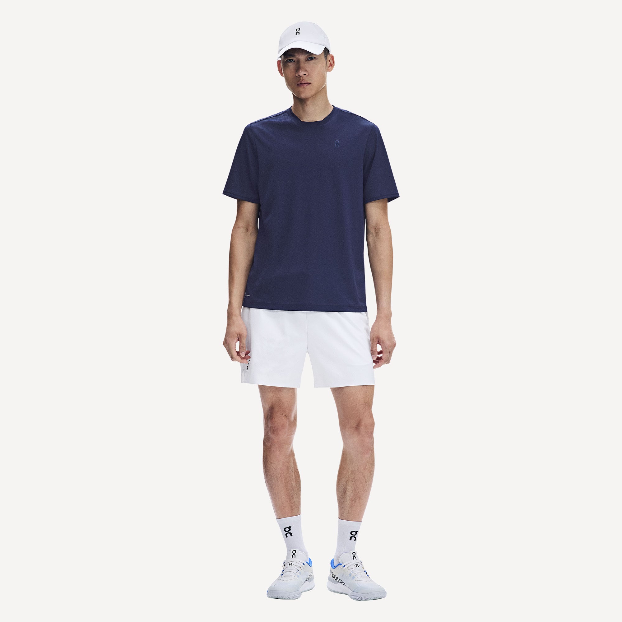 On Court Men's Edit Tennis Shirt - Dark Blue (2)